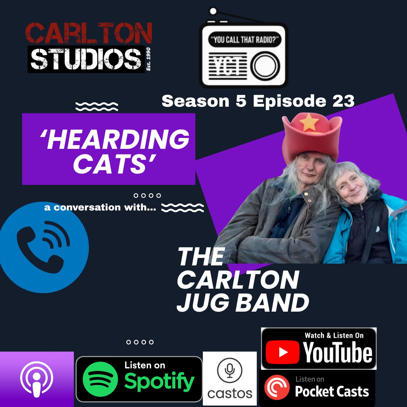 'Hearding Cats' w/ The Carlton Jug Band