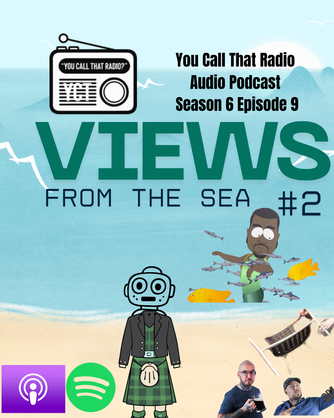 Views from the Sea #2 - Kanye/  Honest Places/ Central Fire/ Brewdog Cult/  A.I World Leaders