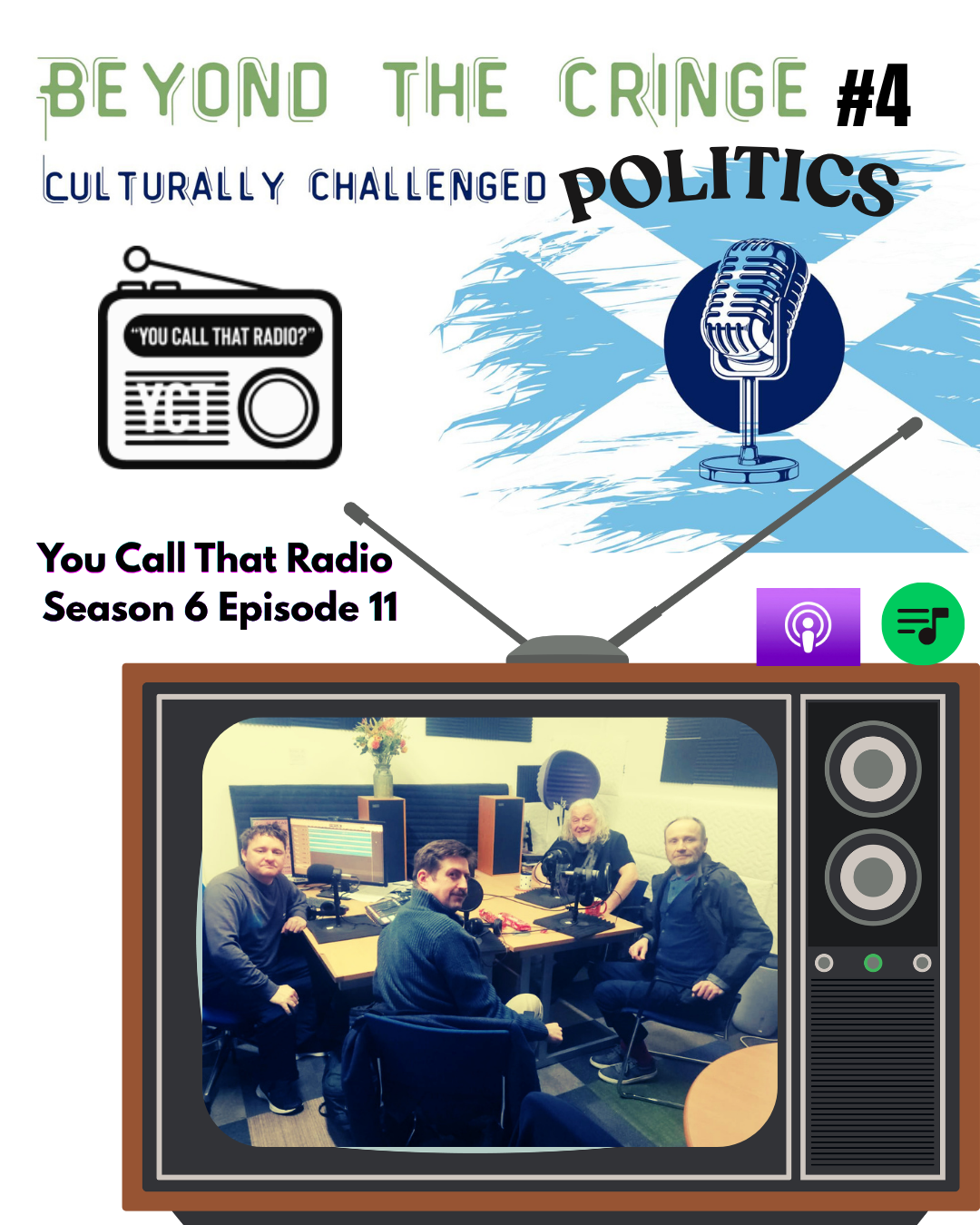 Beyond the Cringe #4 : Politics w/ David Jamieson, Frank Rafferty & Jim Monaghan