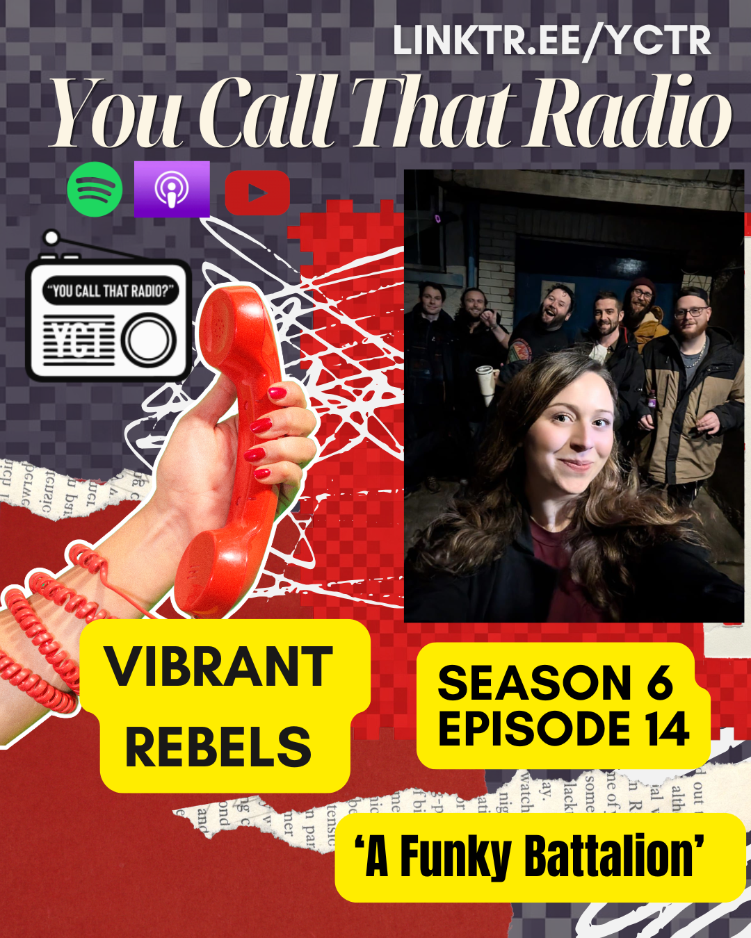 'A Funky Battalion' w/ Vibrant Rebels