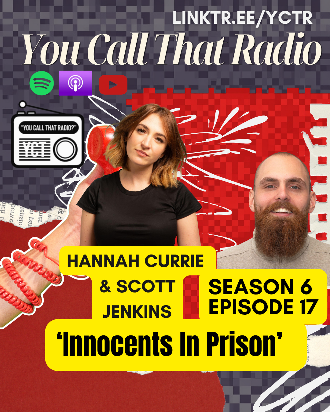 'Innocents in Prison' w/ Hannah Currie & Scott Jenkins