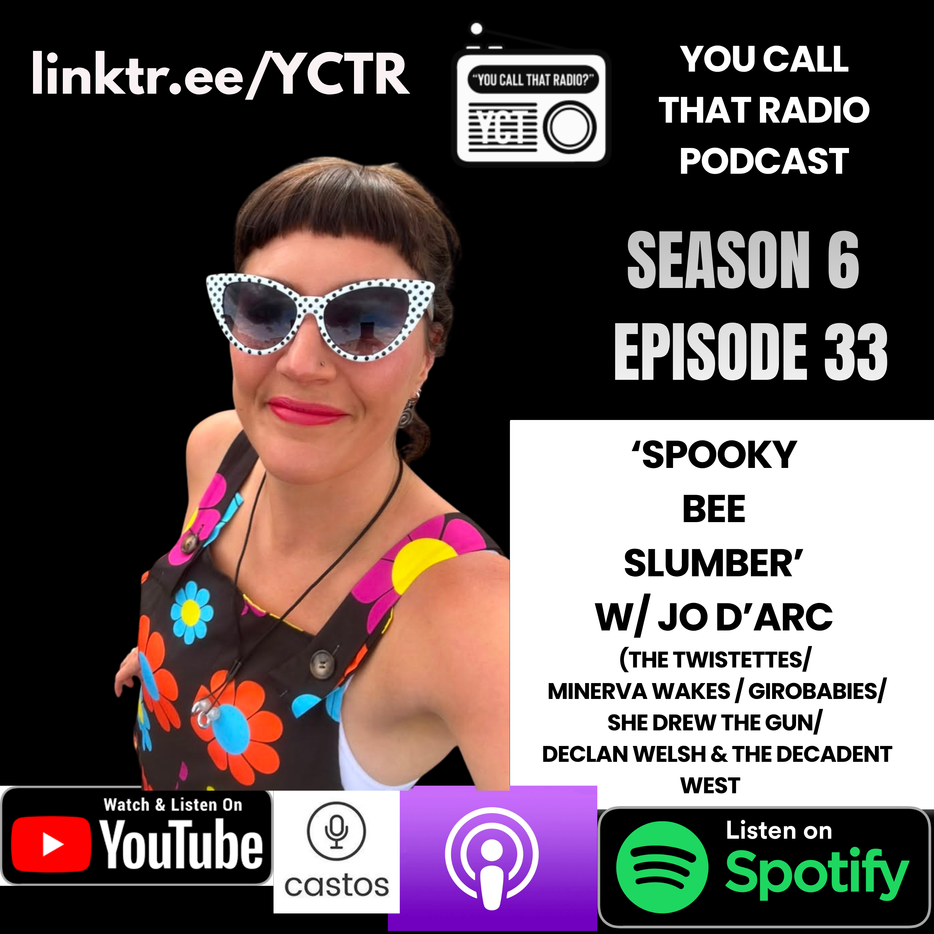 'Spooky Bee Slumber' w/ Jo D'arc