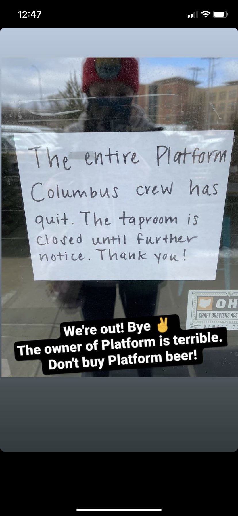Walk Off The Platform and Beer Pirates