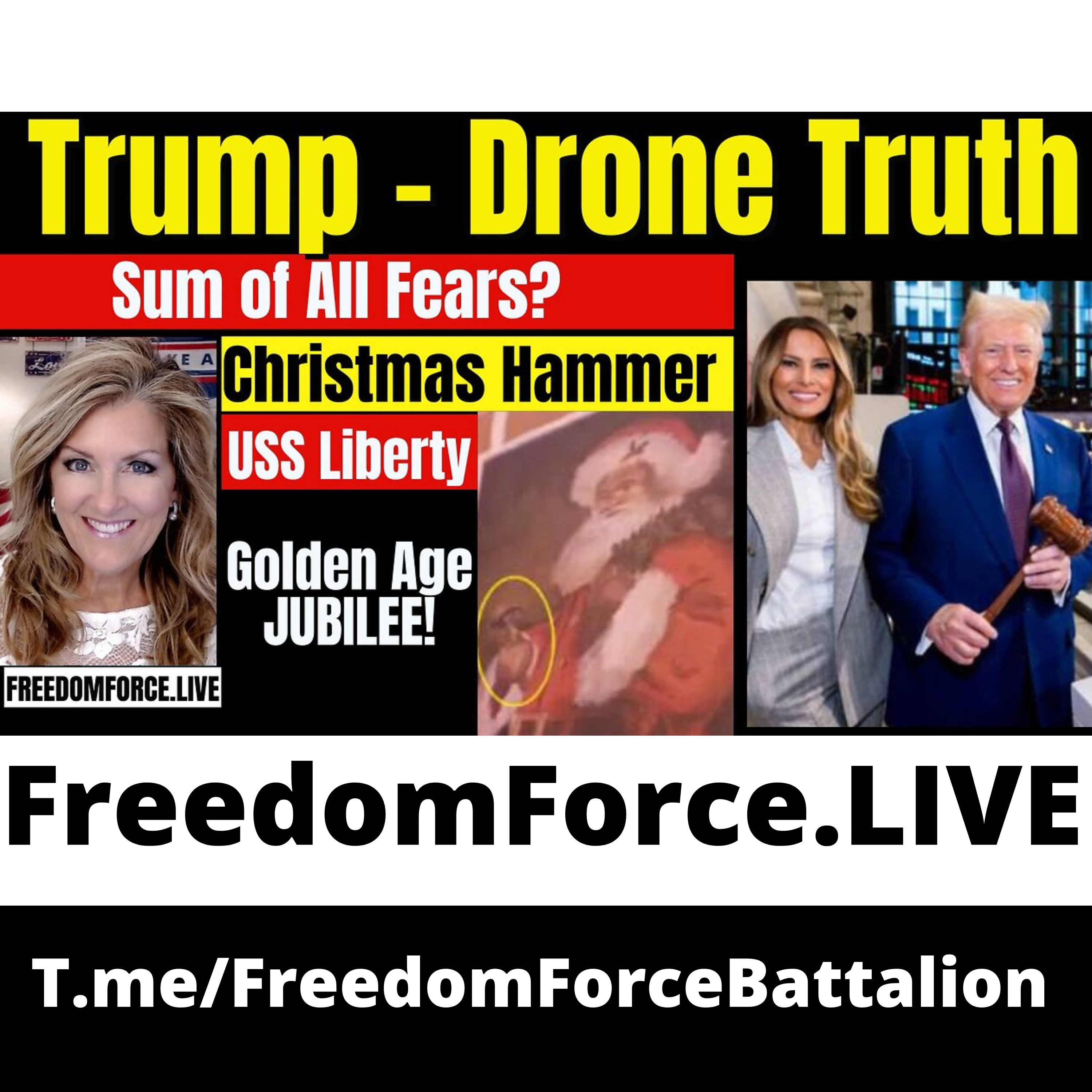 Trump - Drone Truth 12.15.24