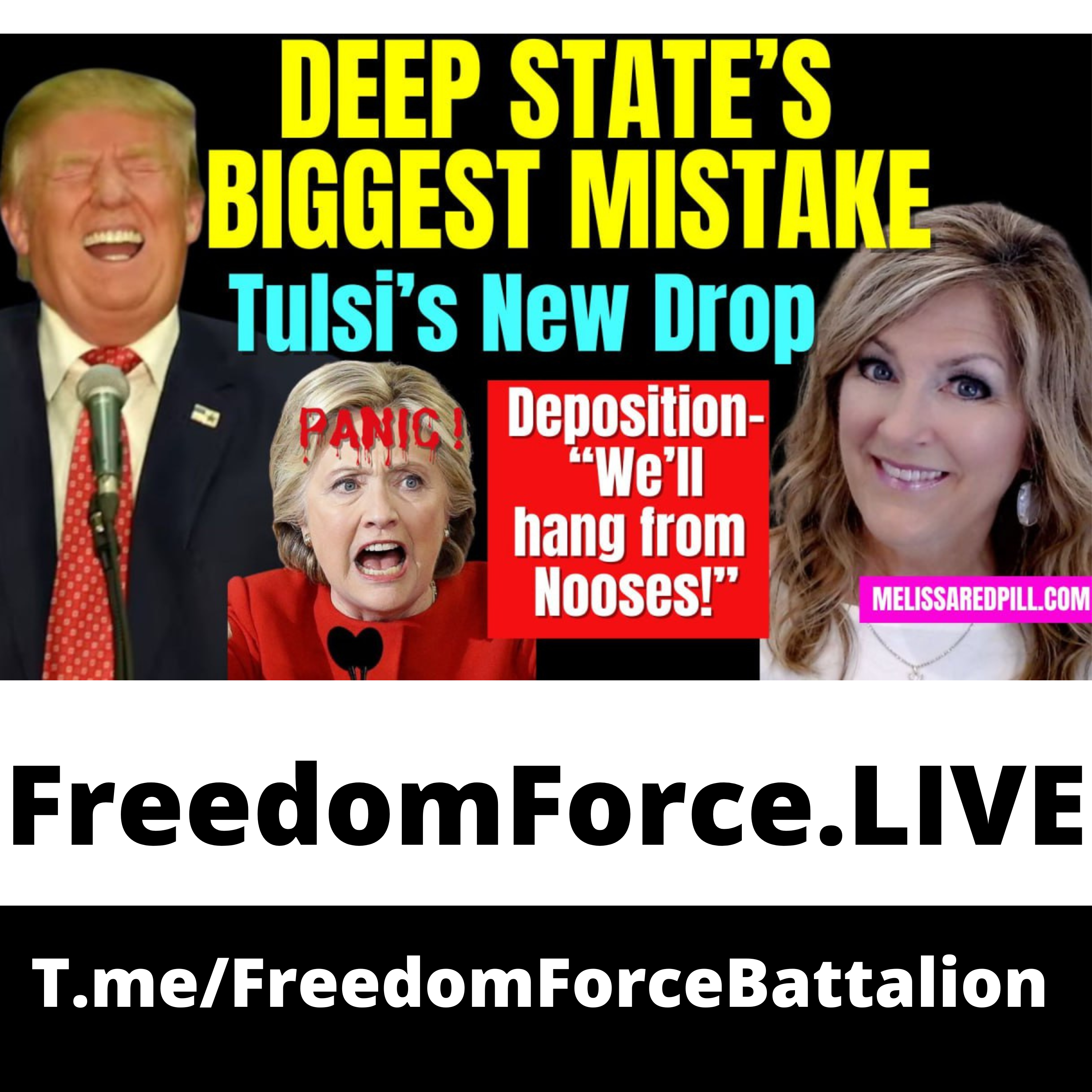 Deep State Panic! 8.5.25