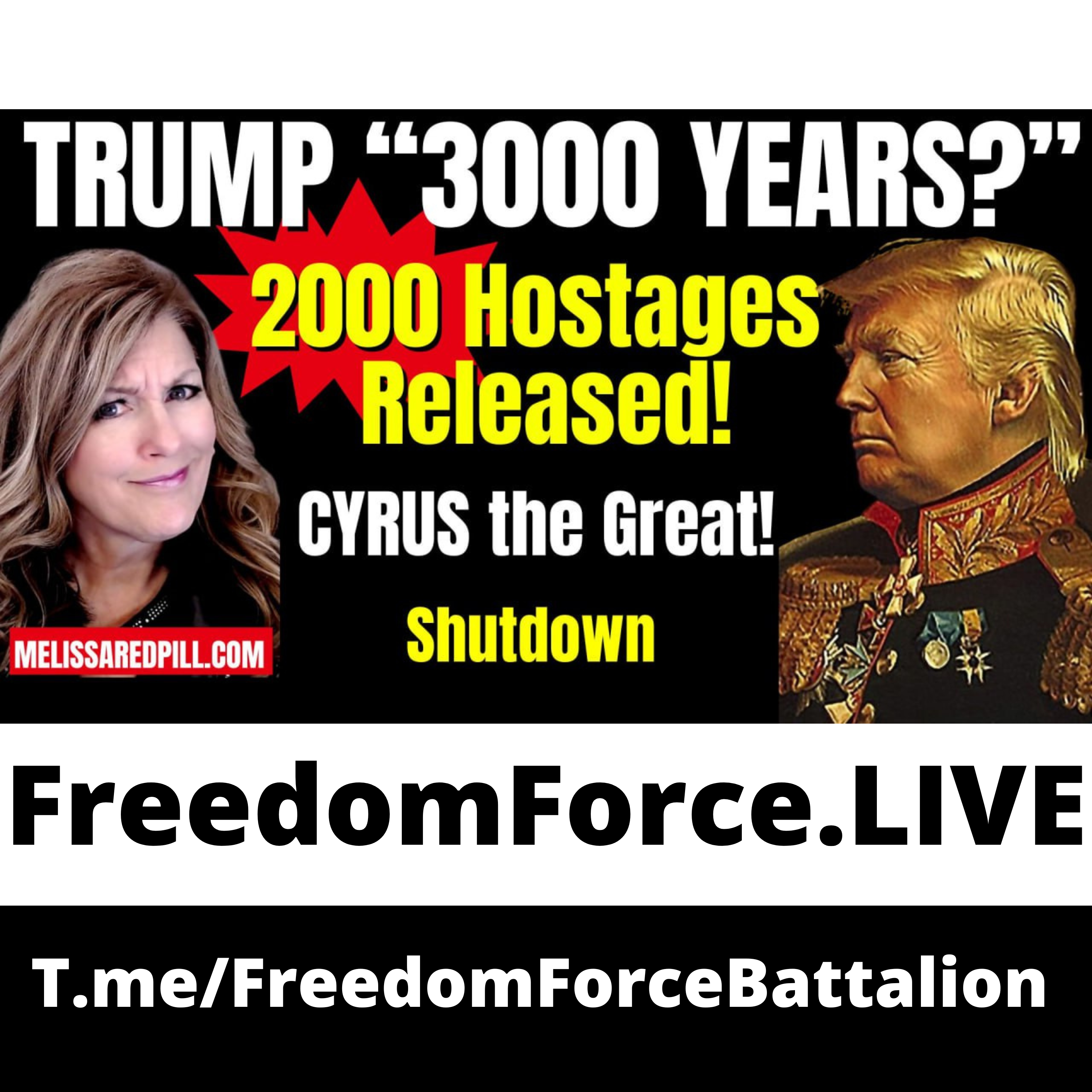 Trump "3000 Years?" 10.14.25