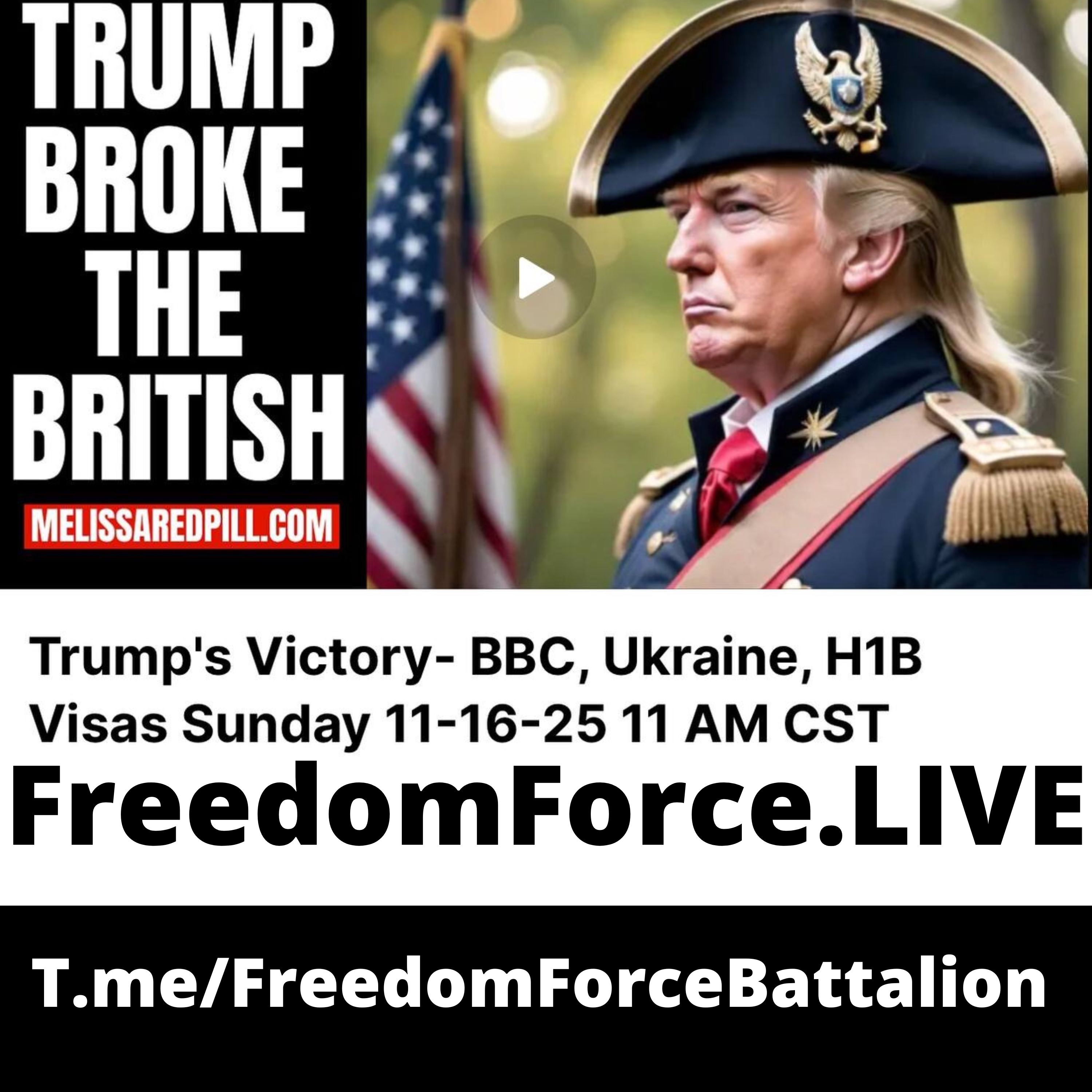 Trump's Victory 11.16.25