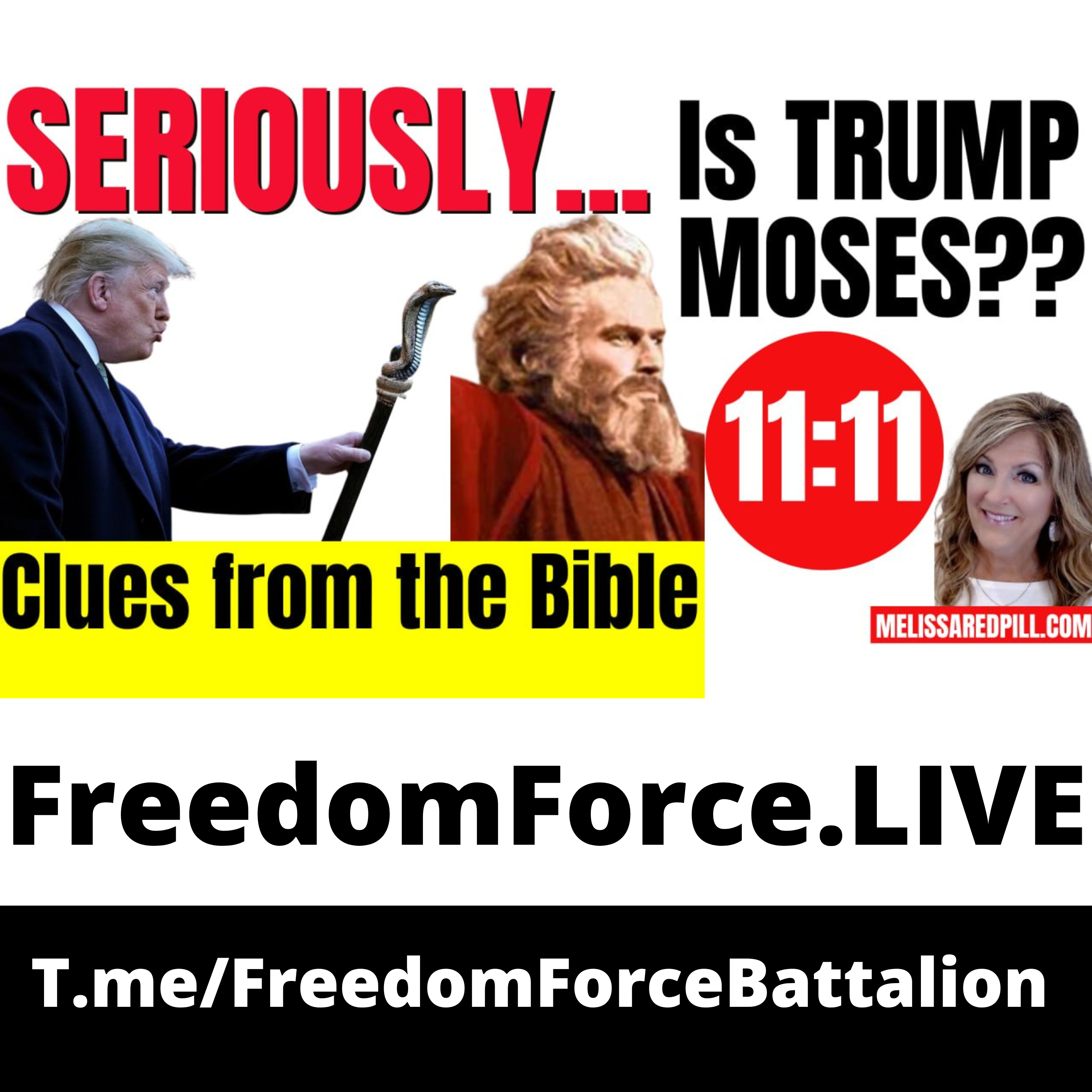 Is Trump Moses? 3.28.26