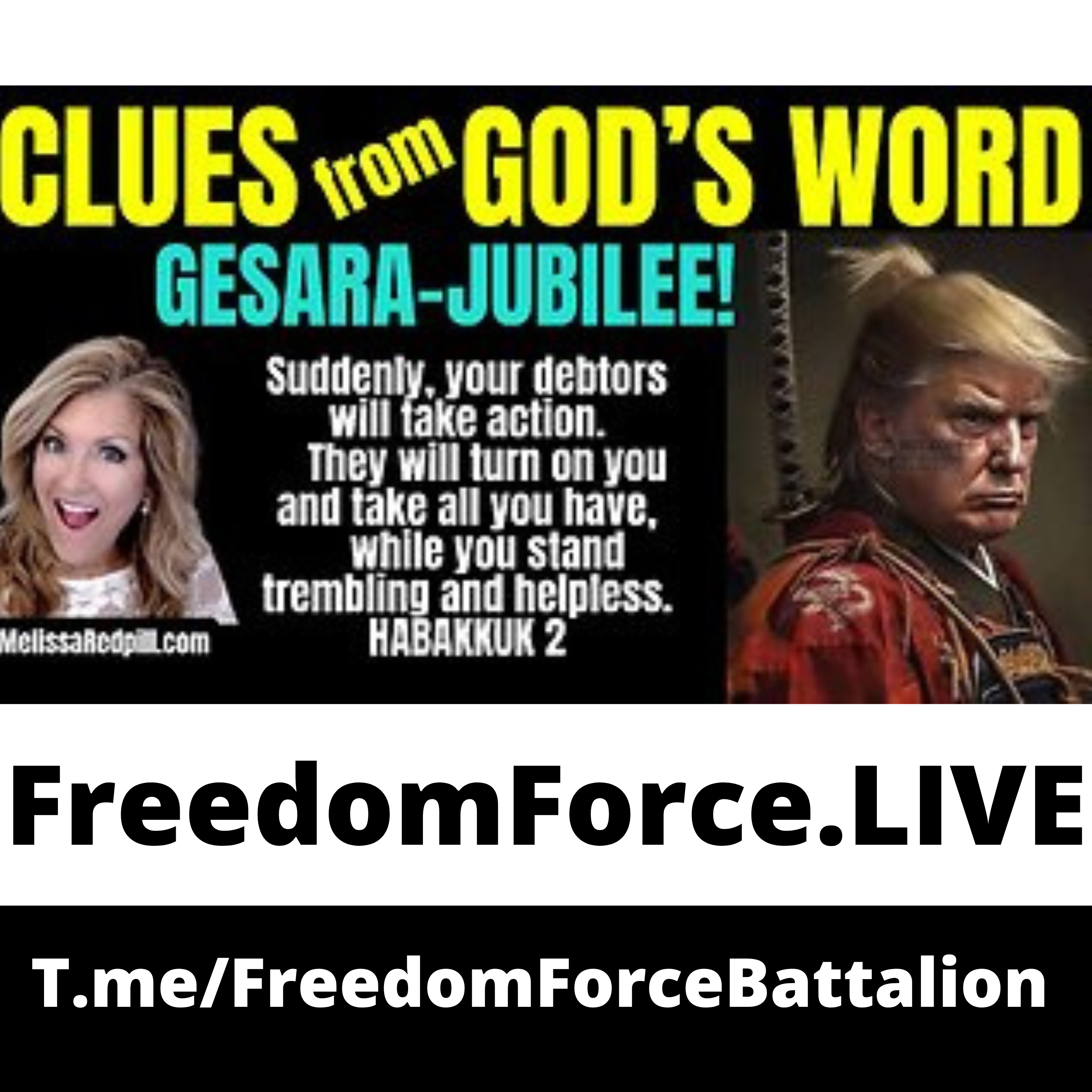GESARA - Jubilee 5.16.26 — Freedom Force Battalion cover