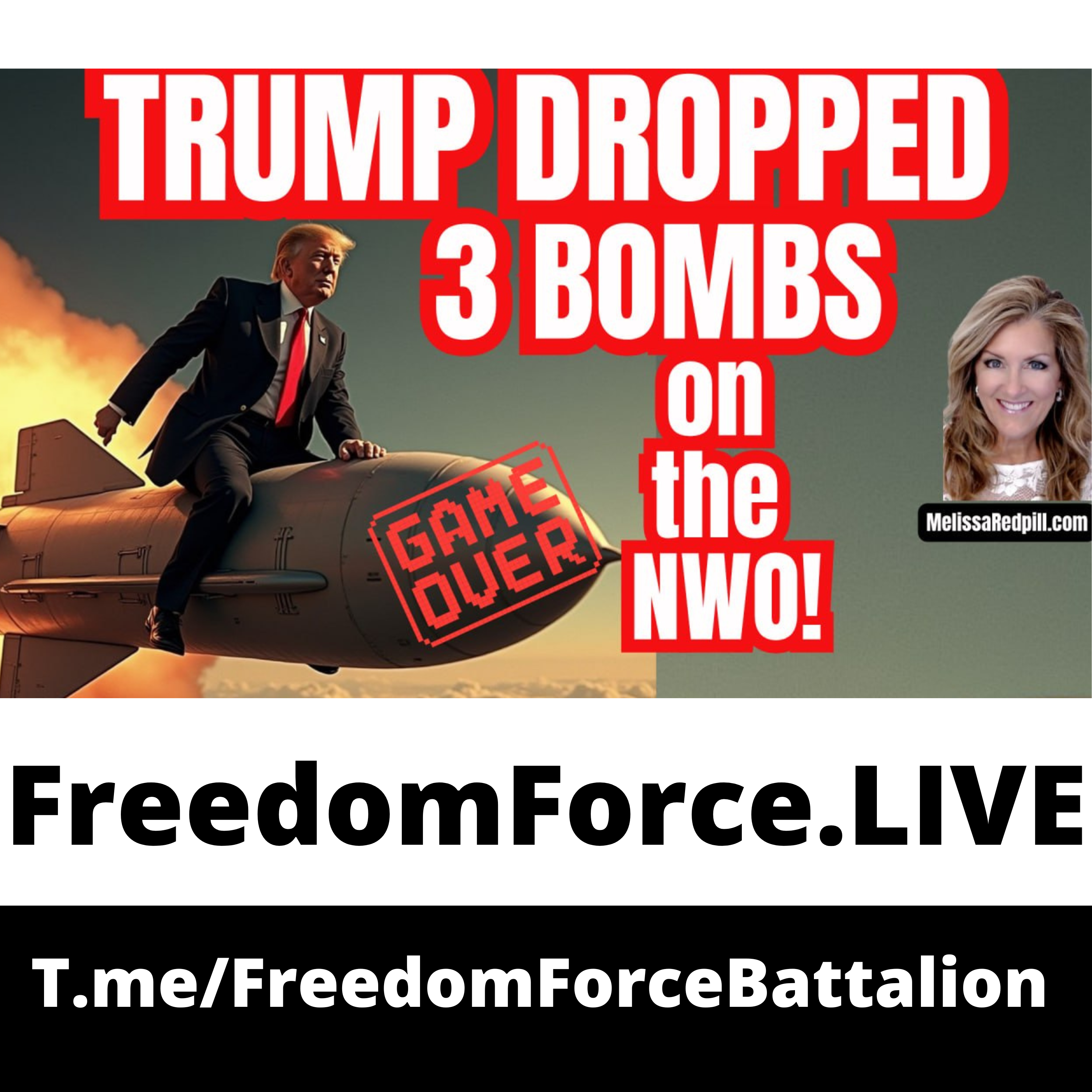 Trump's Bombs on the NWO 6.14.26 episode artwork