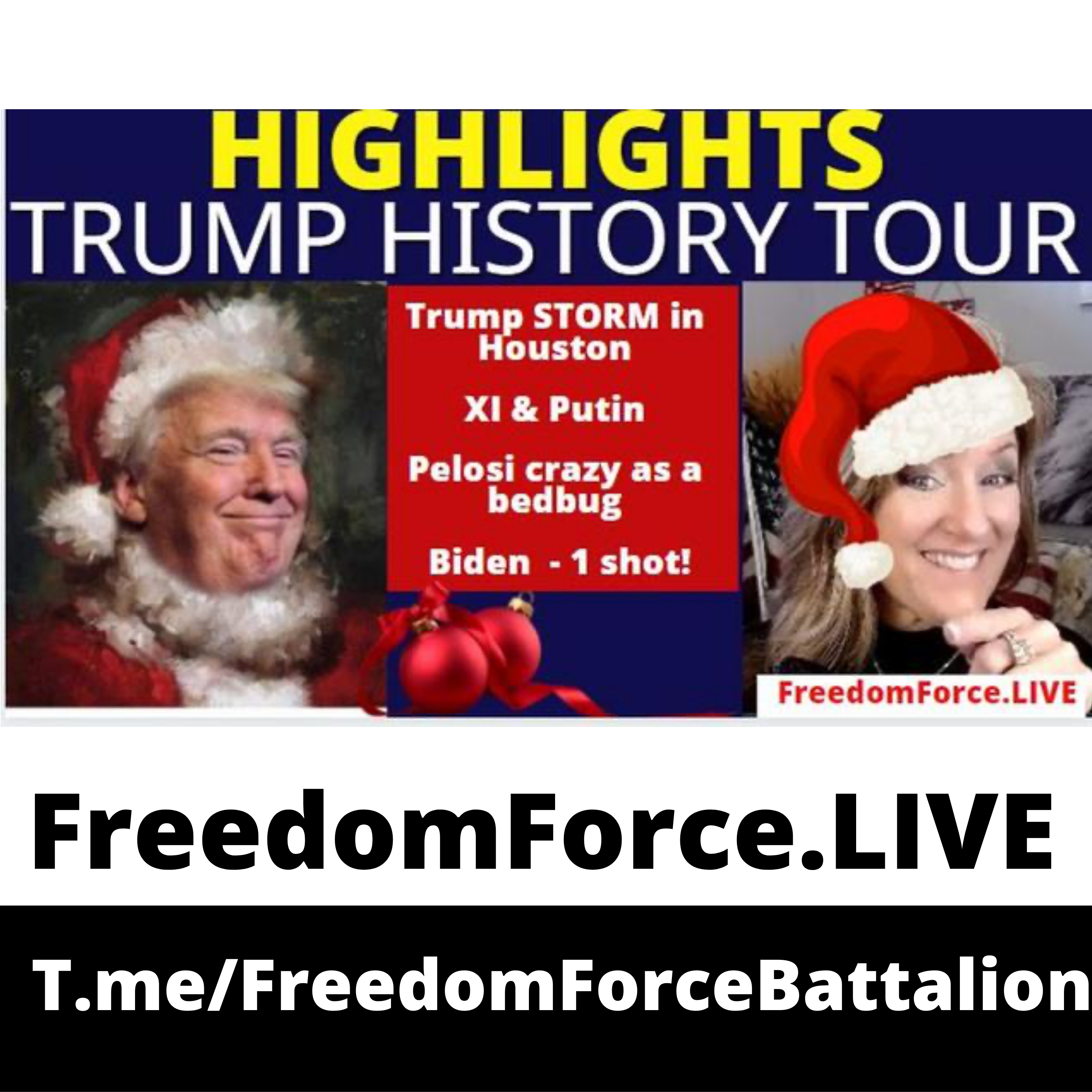 Highlights Trump History Tour 12.19.21