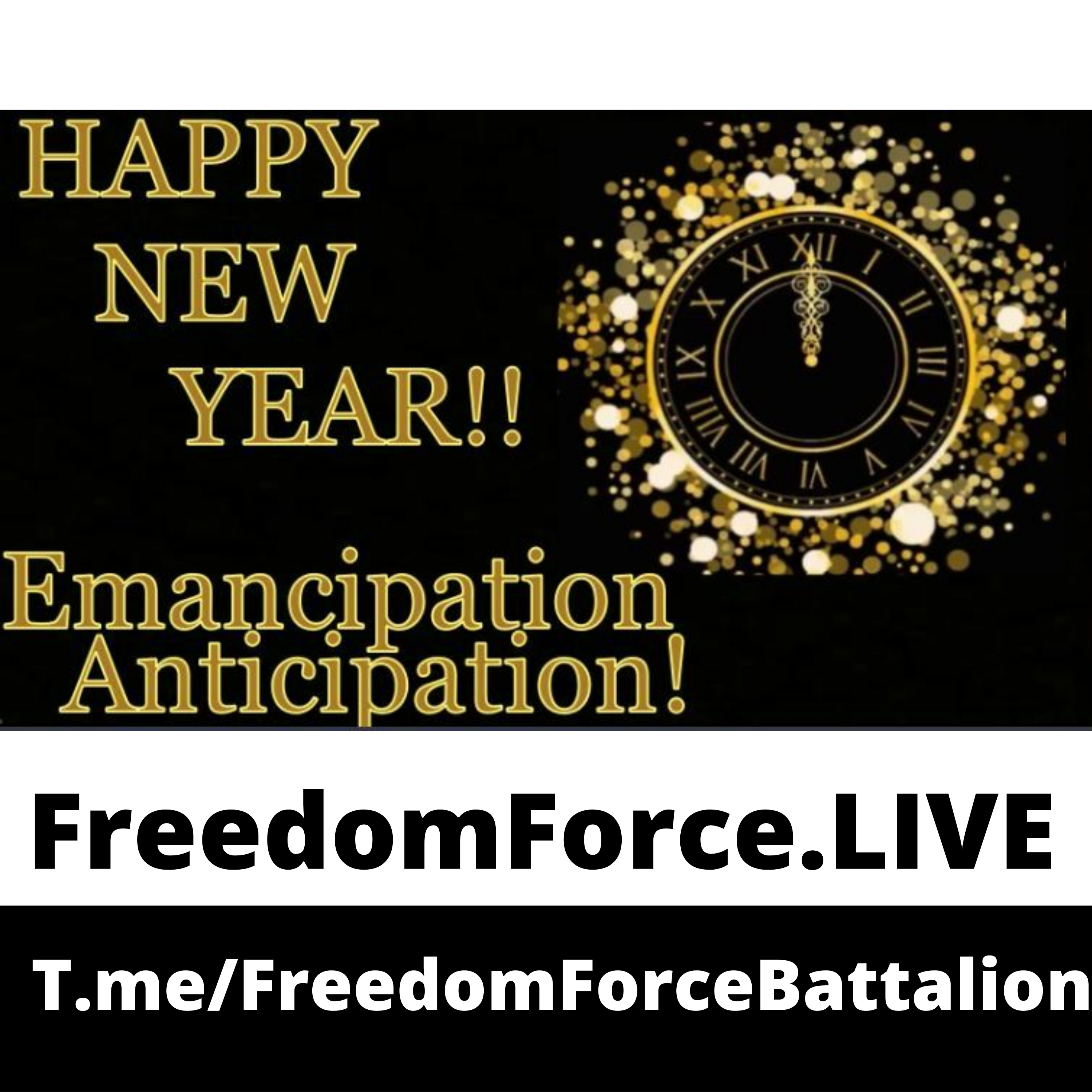 Happy New Year -Emancipation