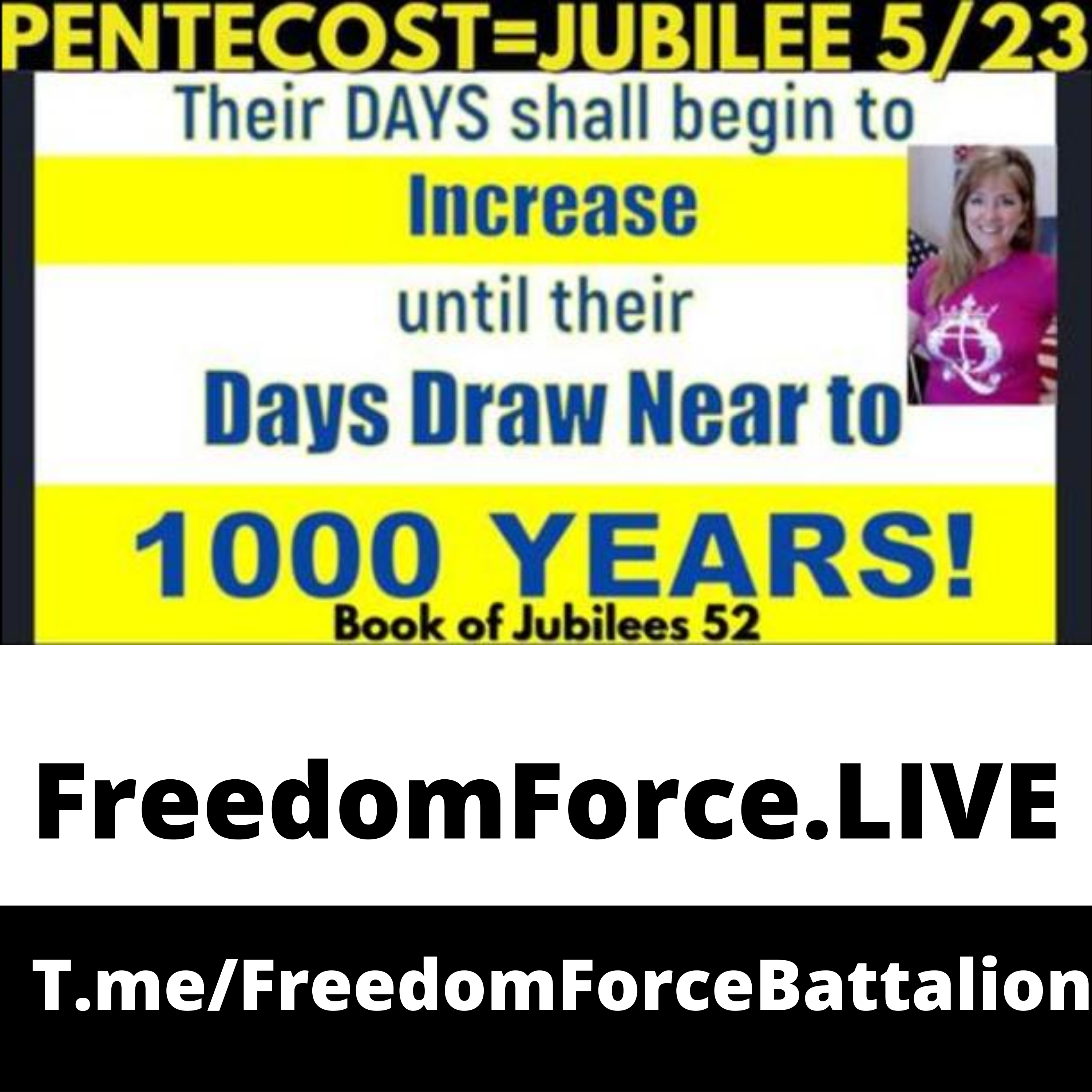 Repost Pentecost=Jubilee 5.18.21 
