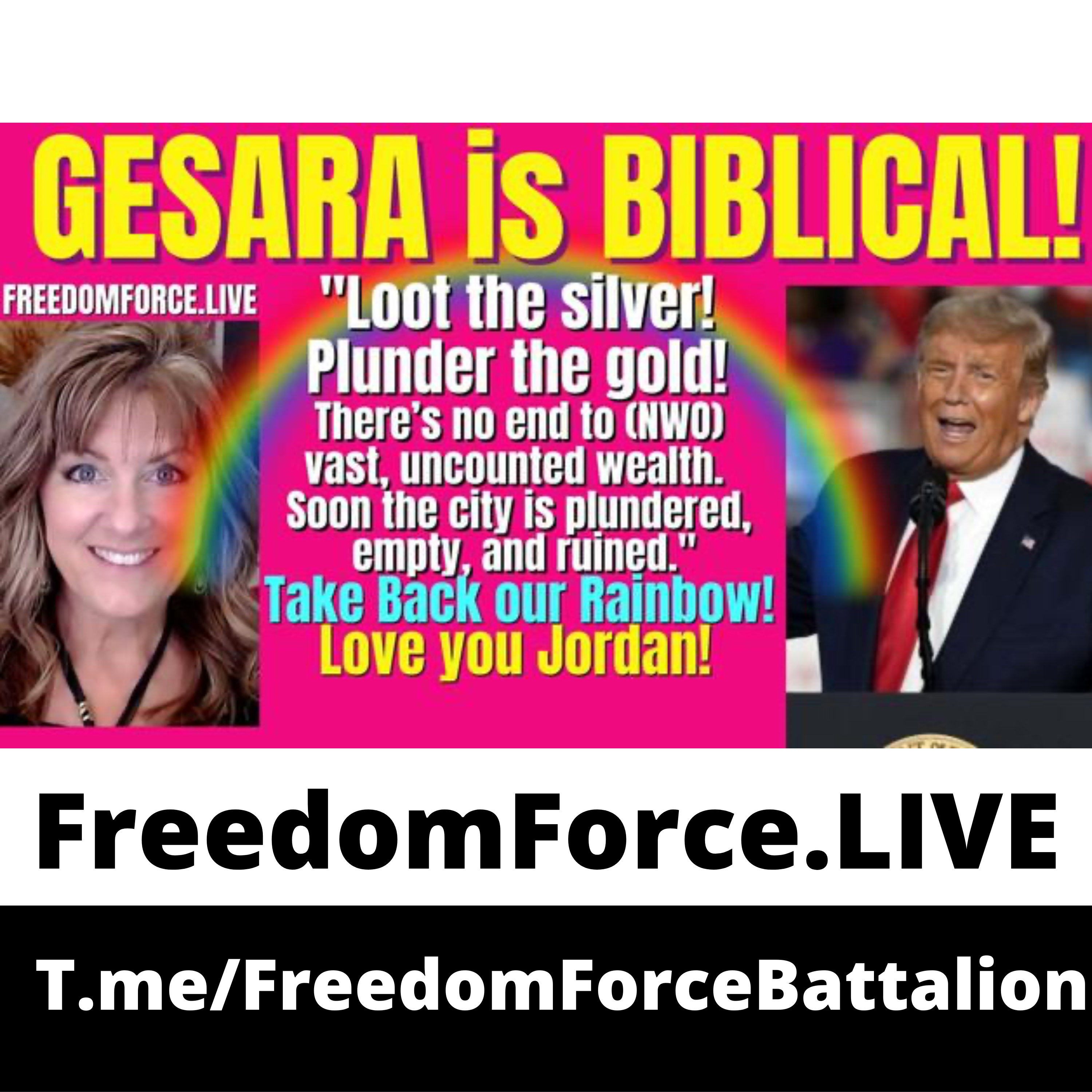 GESARA is Biblical 6.19.22