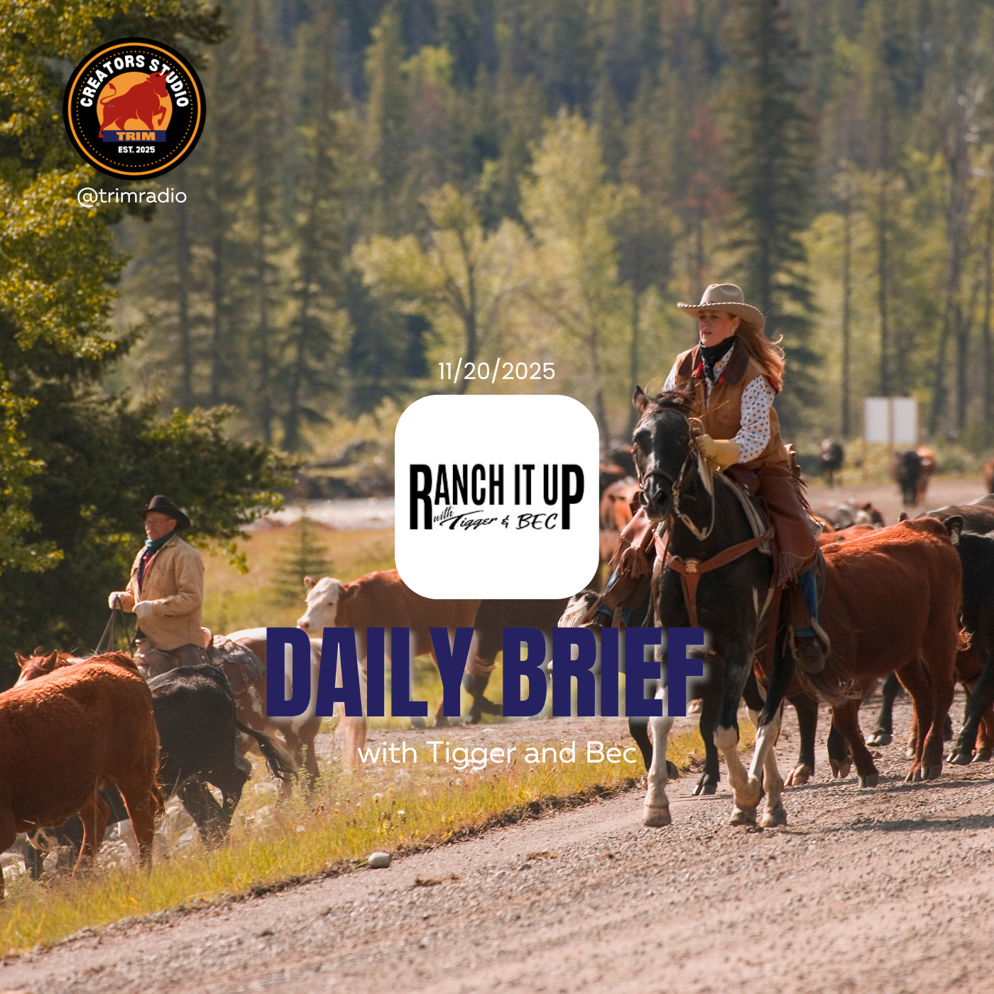 Ranch It Up Radio Daily Brief - 11/20/2025