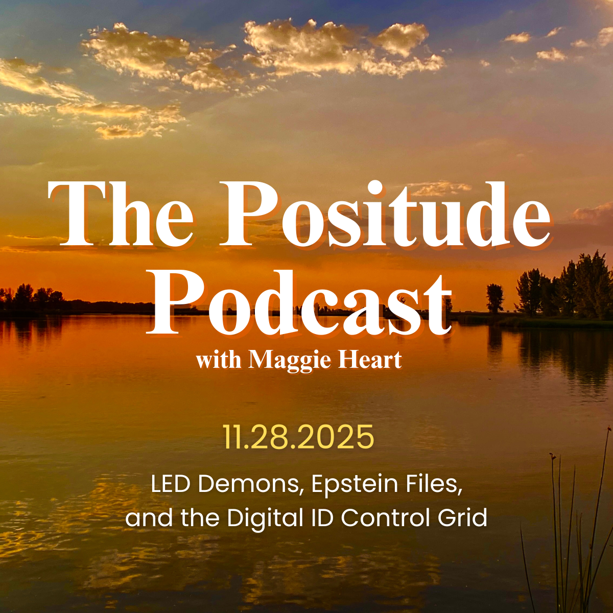 The Positude Podcast: LED Demons, Epstein Files, and the Digital ID Control Grid