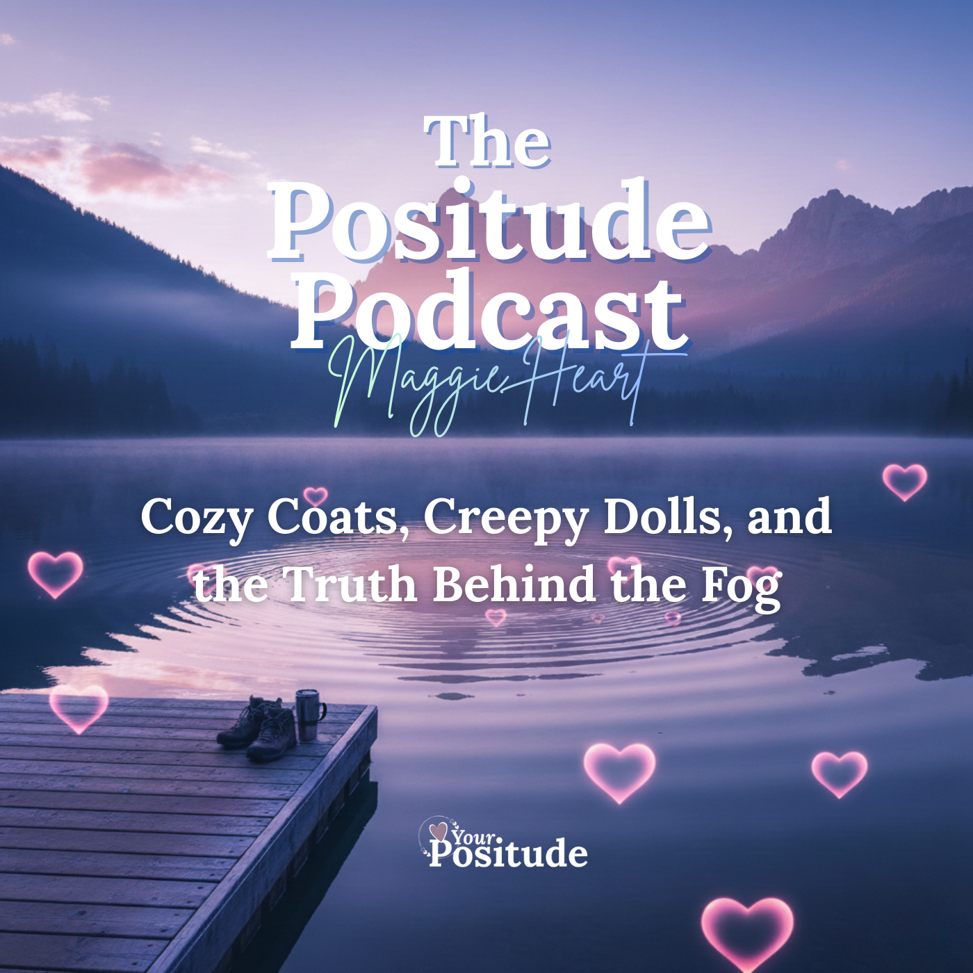 The Positude Podcast: Cozy Coats, Creepy Dolls, and the Truth Behind the Fog