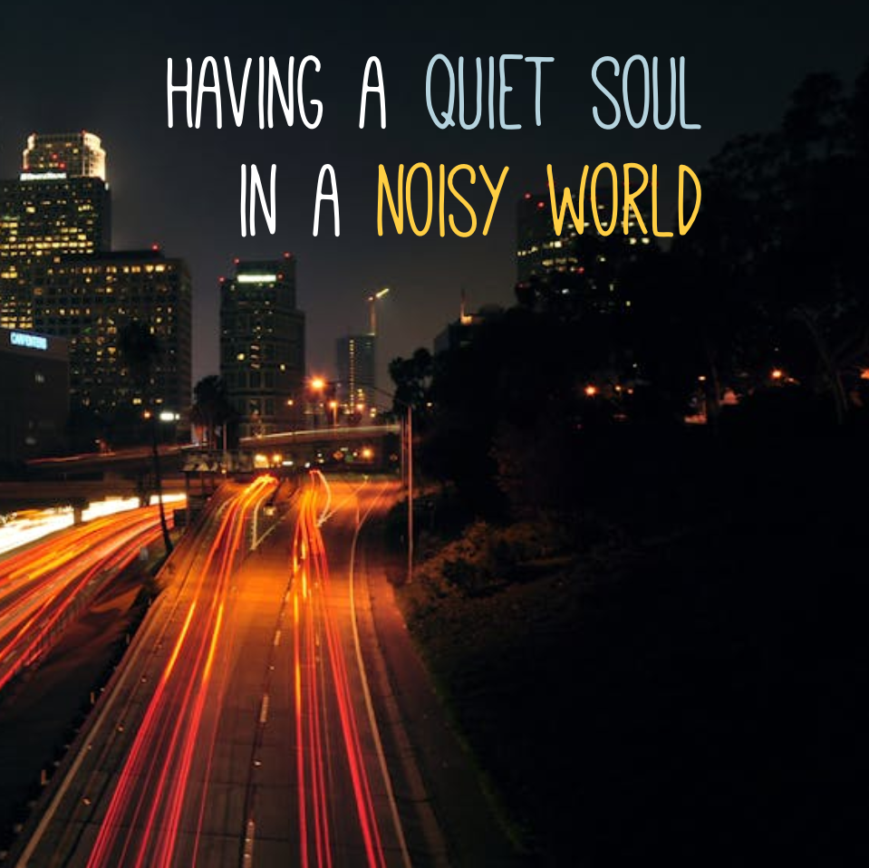 John Sponsler - "Having a Quiet Soul in a Noisy World"