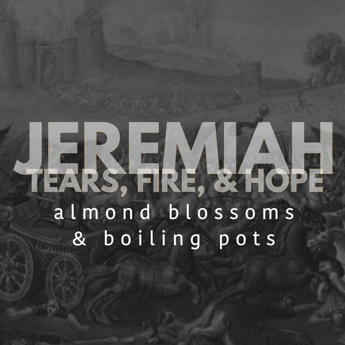 Ryan Post - "Jeremiah // Almond Blossoms and Boiling Pots"
