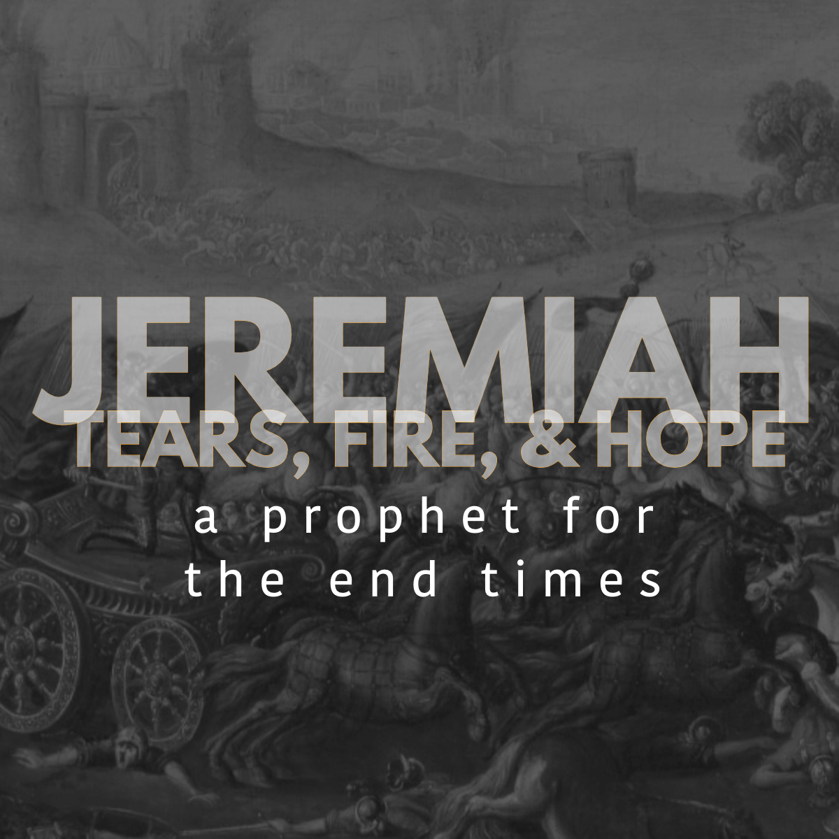 Ryan Post - "Jeremiah // A Prophet For the End Times"