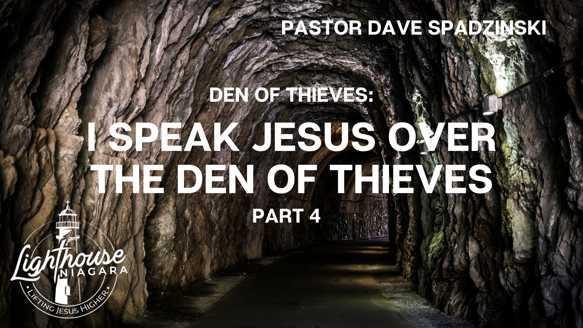 Den Of Thieves: I Speak Jesus Over the Den of Thieves - Pastor Dave Spadzinski