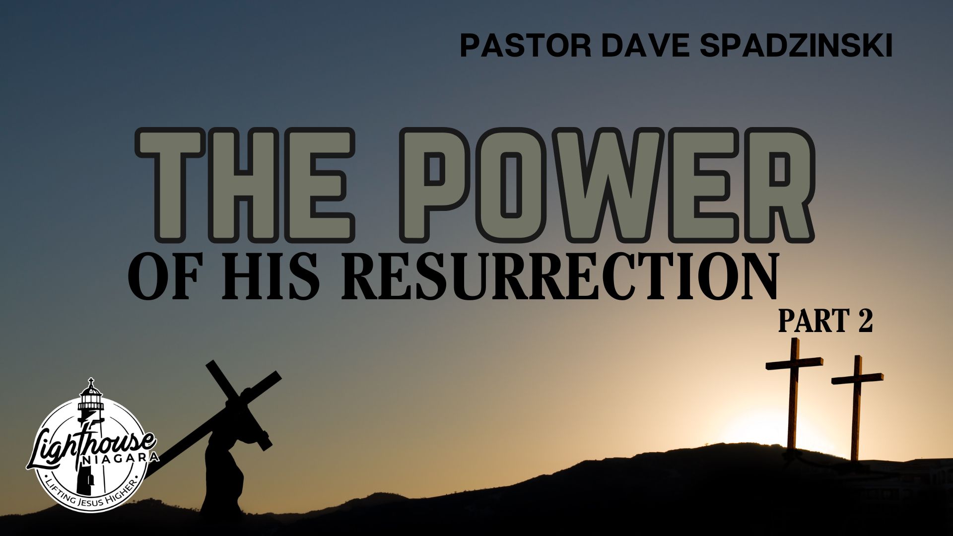 The Power: Of His Resurrection - Pastor Dave Spadzinski