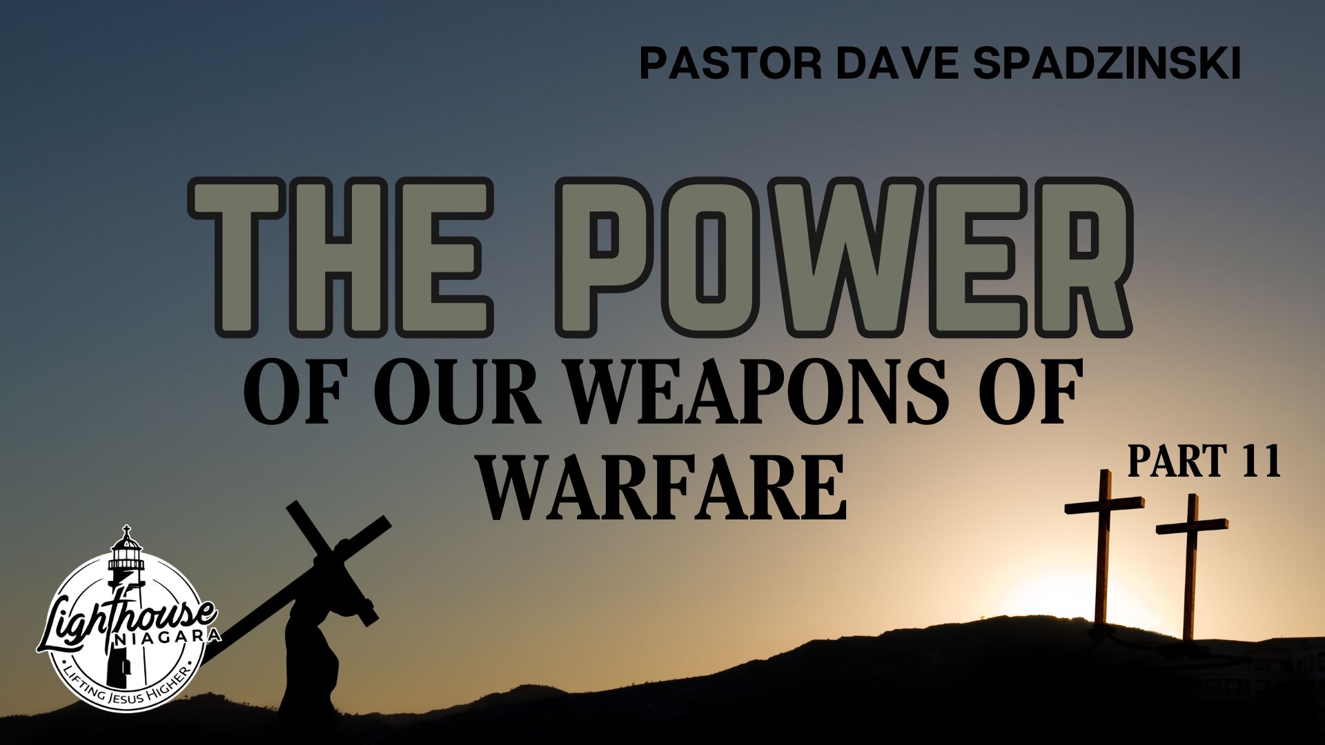 The Power: Of Our Weapons Of Warfare - Pastor Dave Spadzinski