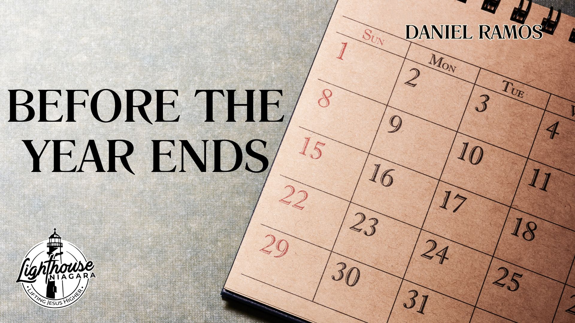 Before The Year Ends - Daniel Ramos