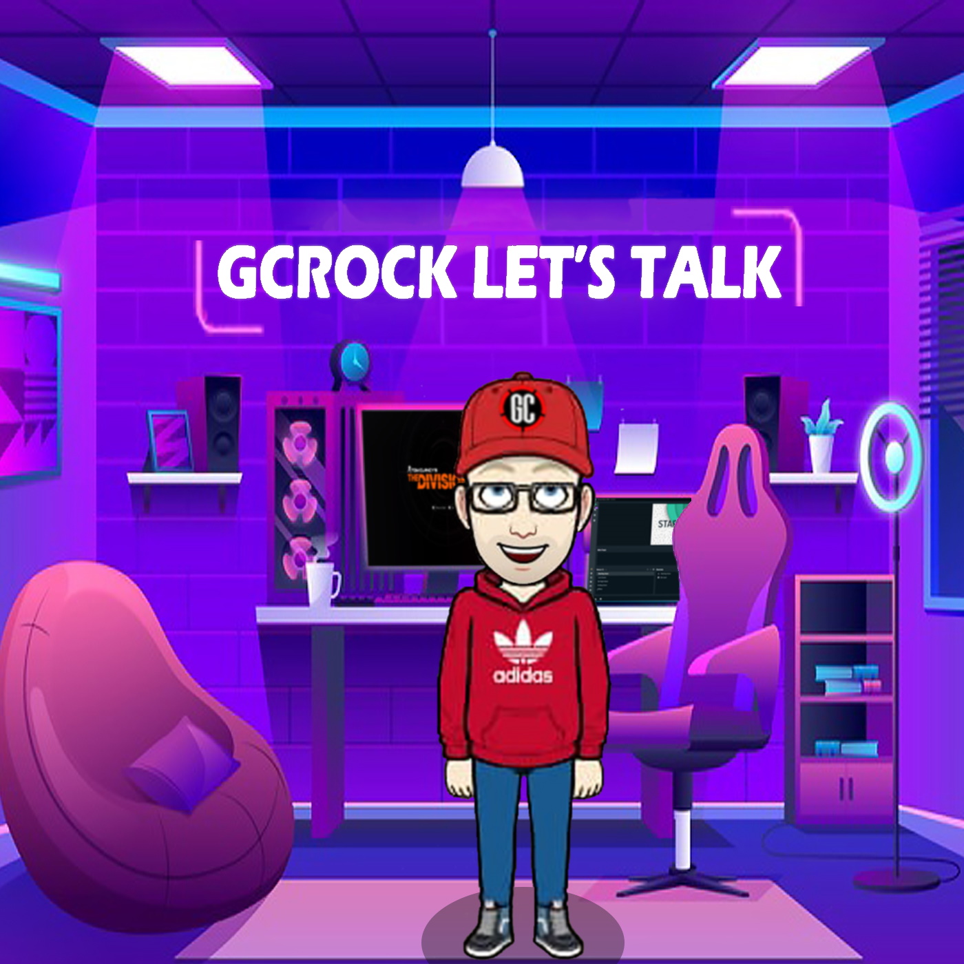 GCROCK LET'S TALK + Q&A cover logo