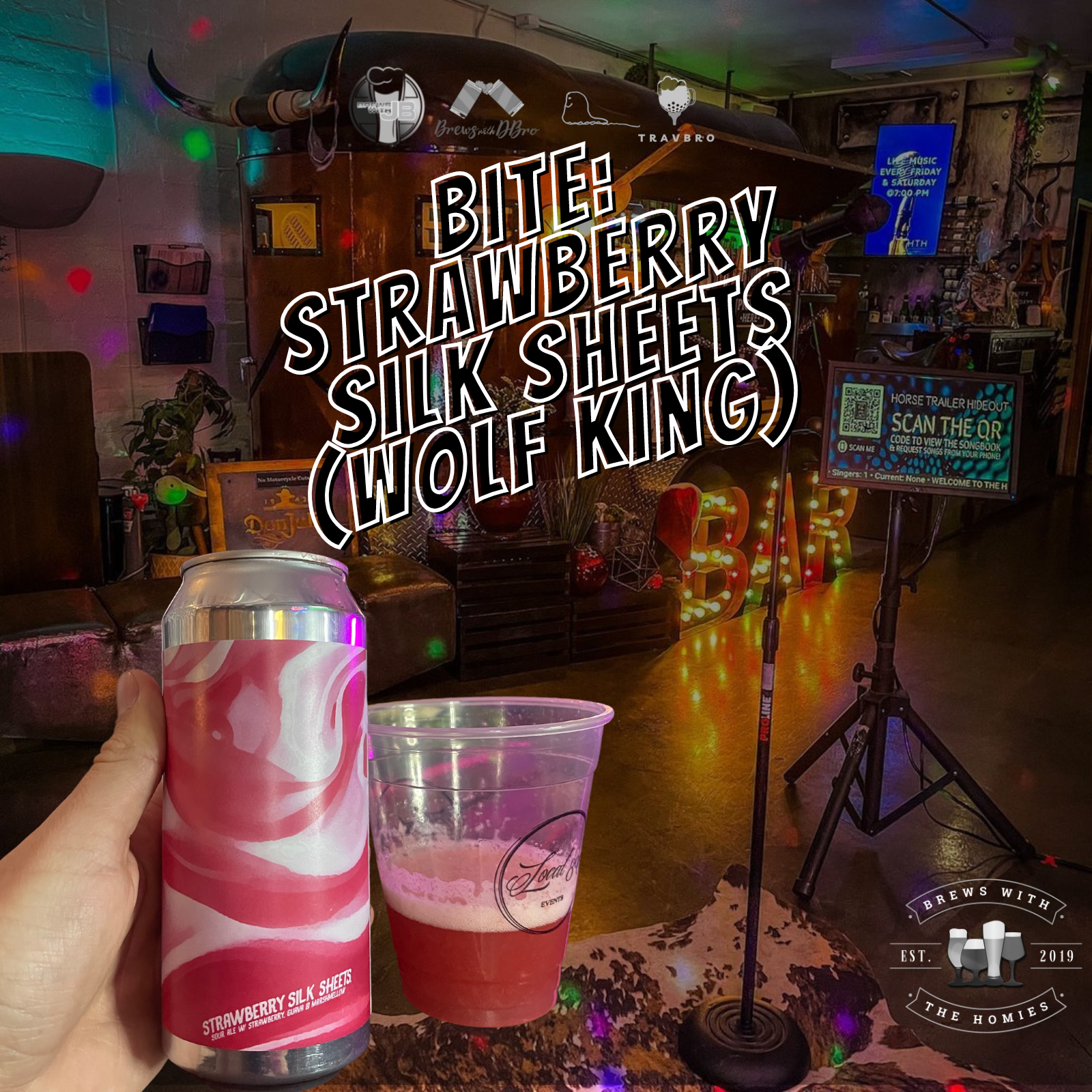 Bite: Strawberry Silk Streets (Wolf King Brewing)