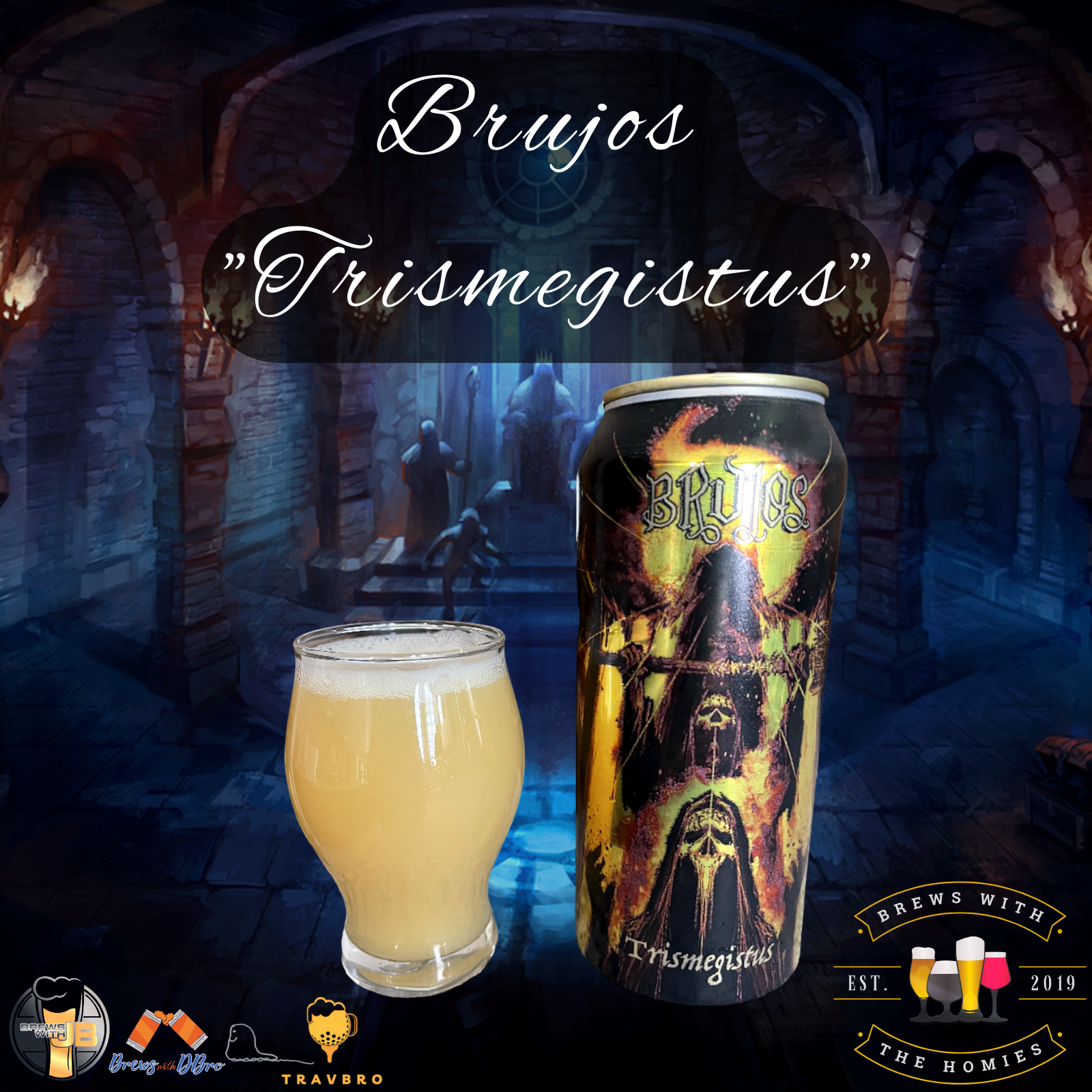 Trismegistus Triple IPA from Brujos