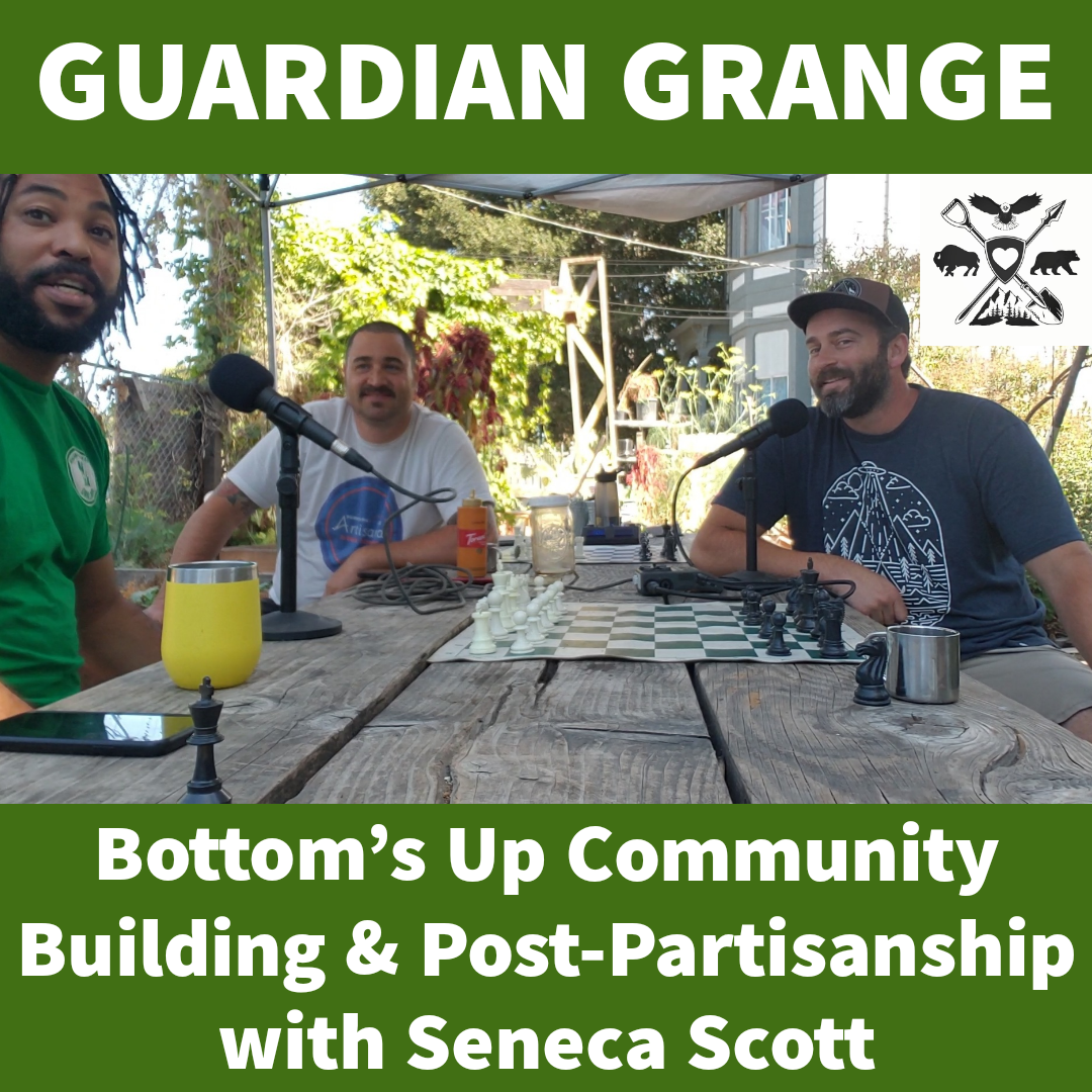 Bottom’s Up Community Building & Post-Partisanship with Seneca Scott
