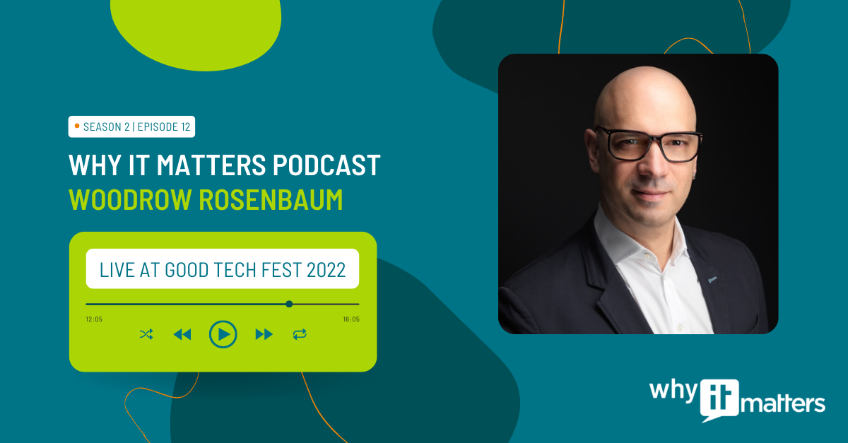 LIVE with Woodrow Rosenbaum at Good Tech Fest 2022