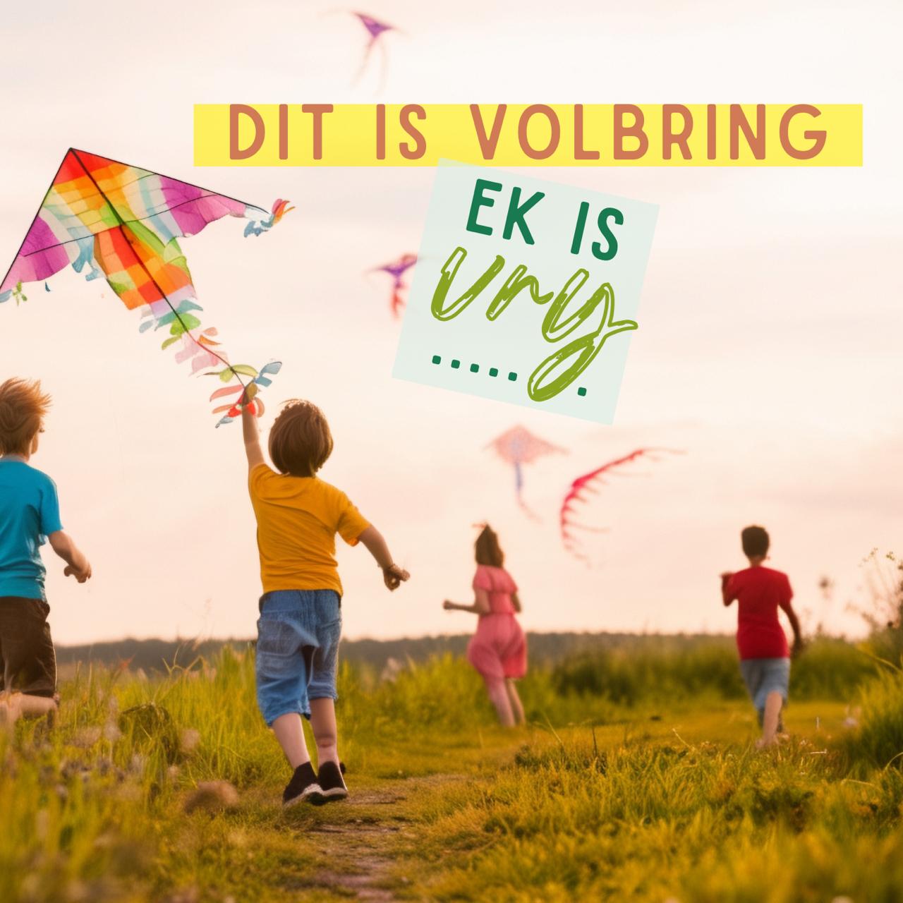 27 April 2025 || Dit Is Volbring | Ek is vry || Deon Botha