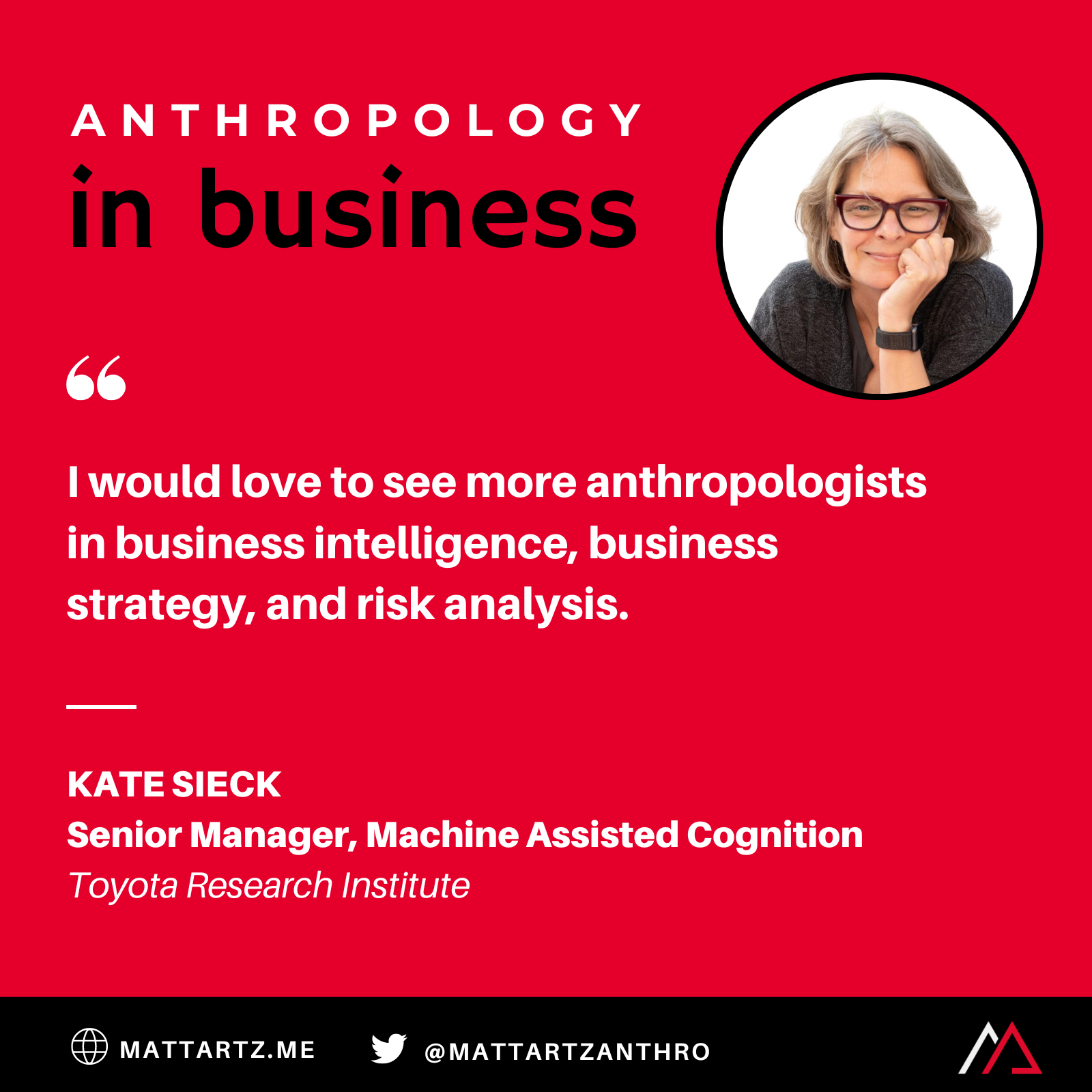 Anthropology in Business with Matt Artz