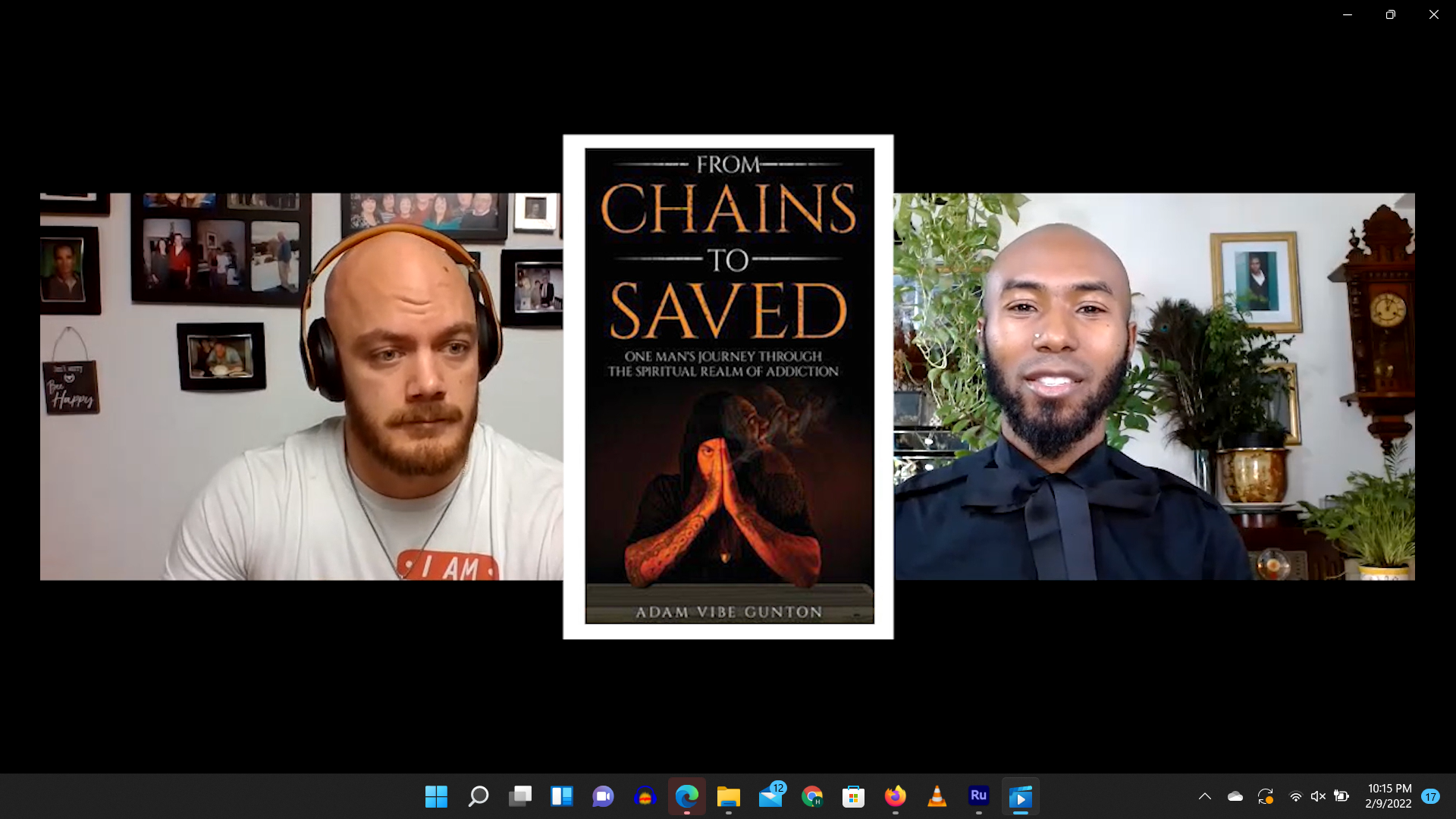 Adam vibe Gunton, author of "From Chains to Saved", joins us for an inspiring story. ZTS. S3.E1.#1