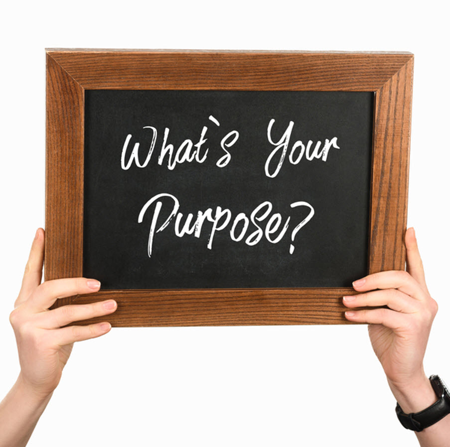 What&#39;s your higher purpose?