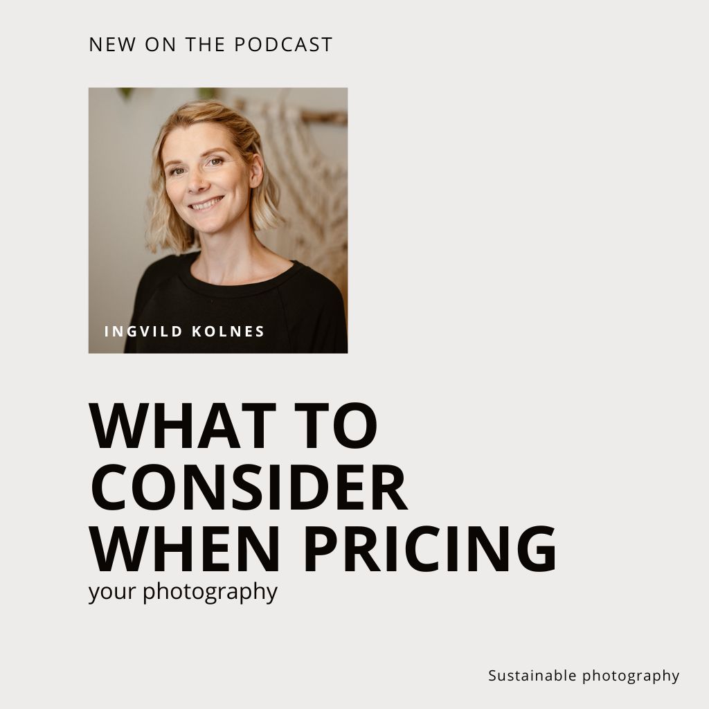 75. What to consider when pricing photography