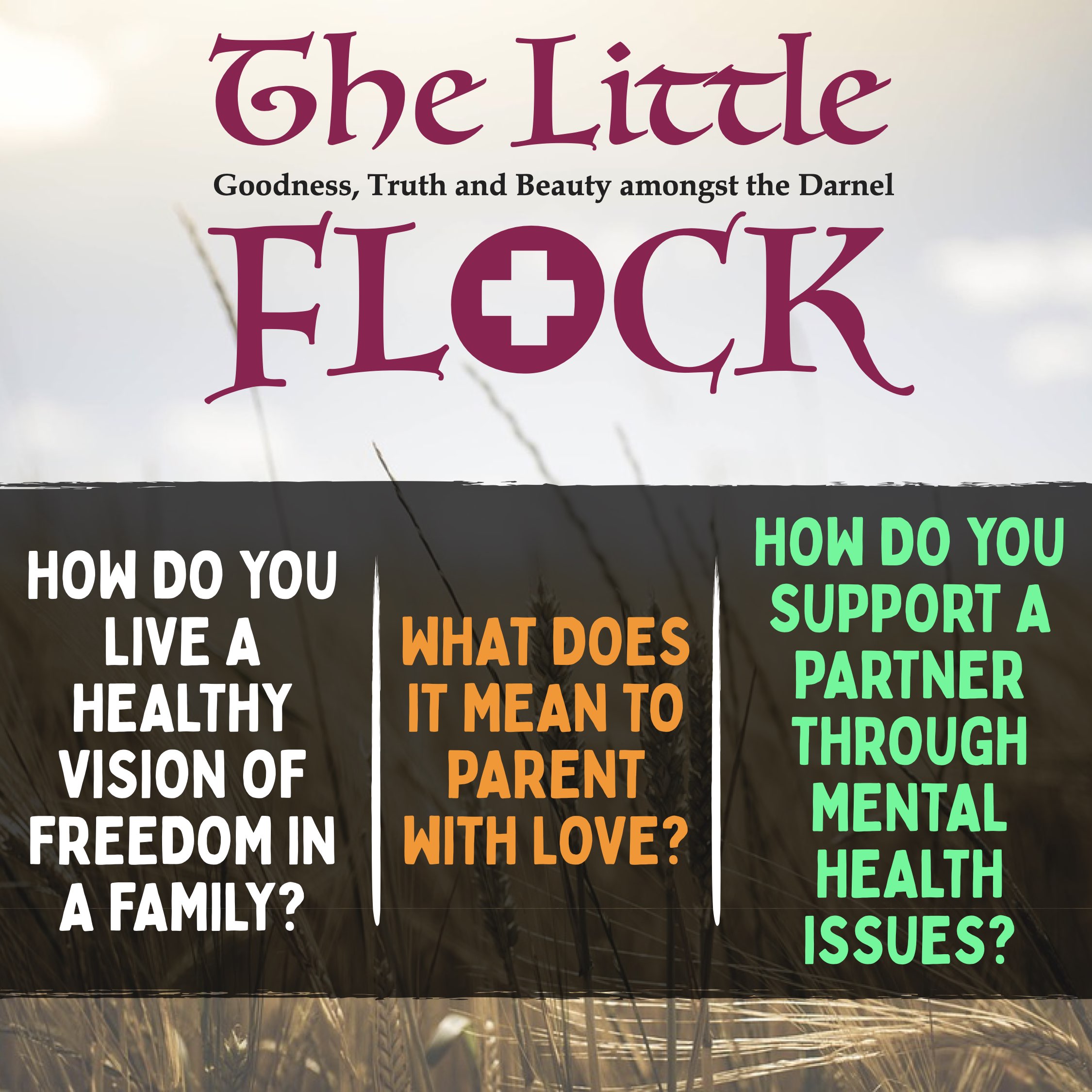 7. What does it mean to parent with love? How you support a partner through mental health issues?