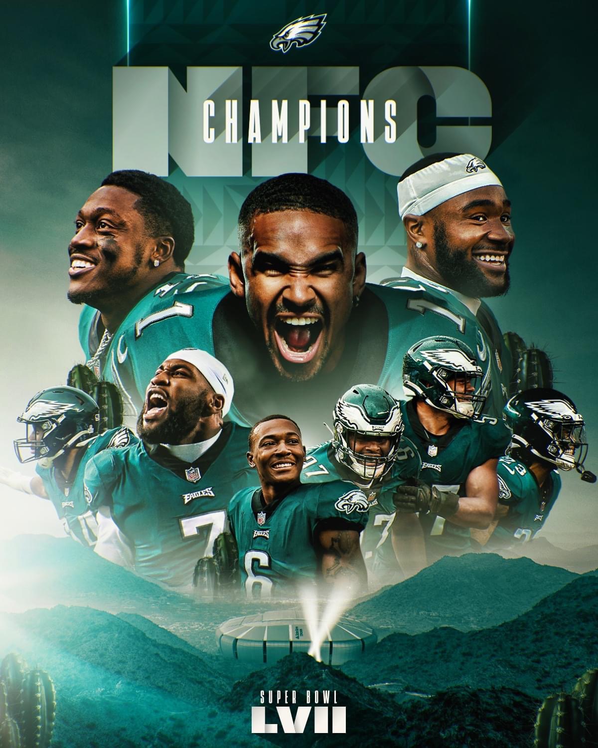 Eagles break 2 QBs to get to Super Bowl!