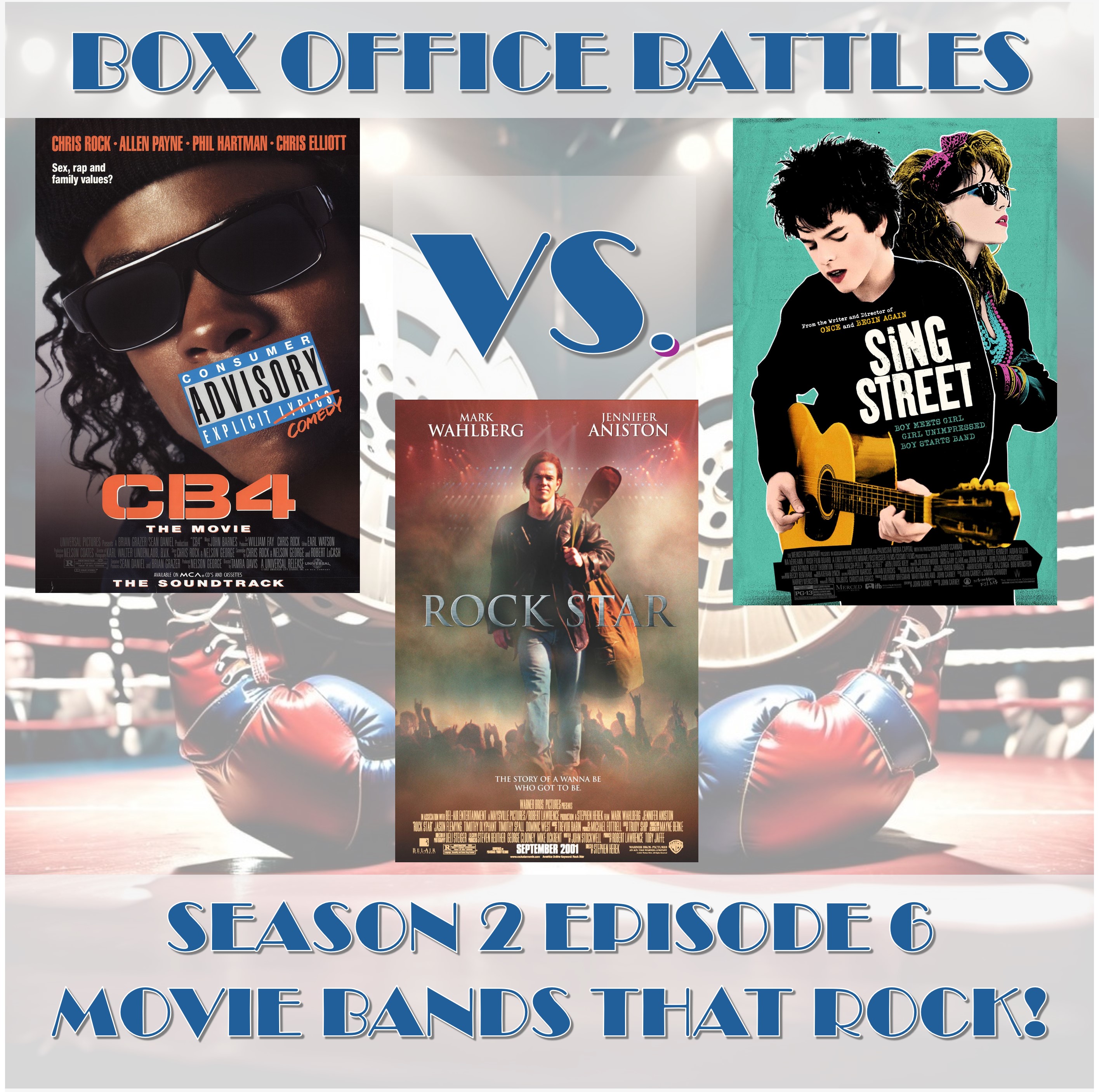 Movie Bands Play In Battle (CB4, Sing Street, and Rock Star)
