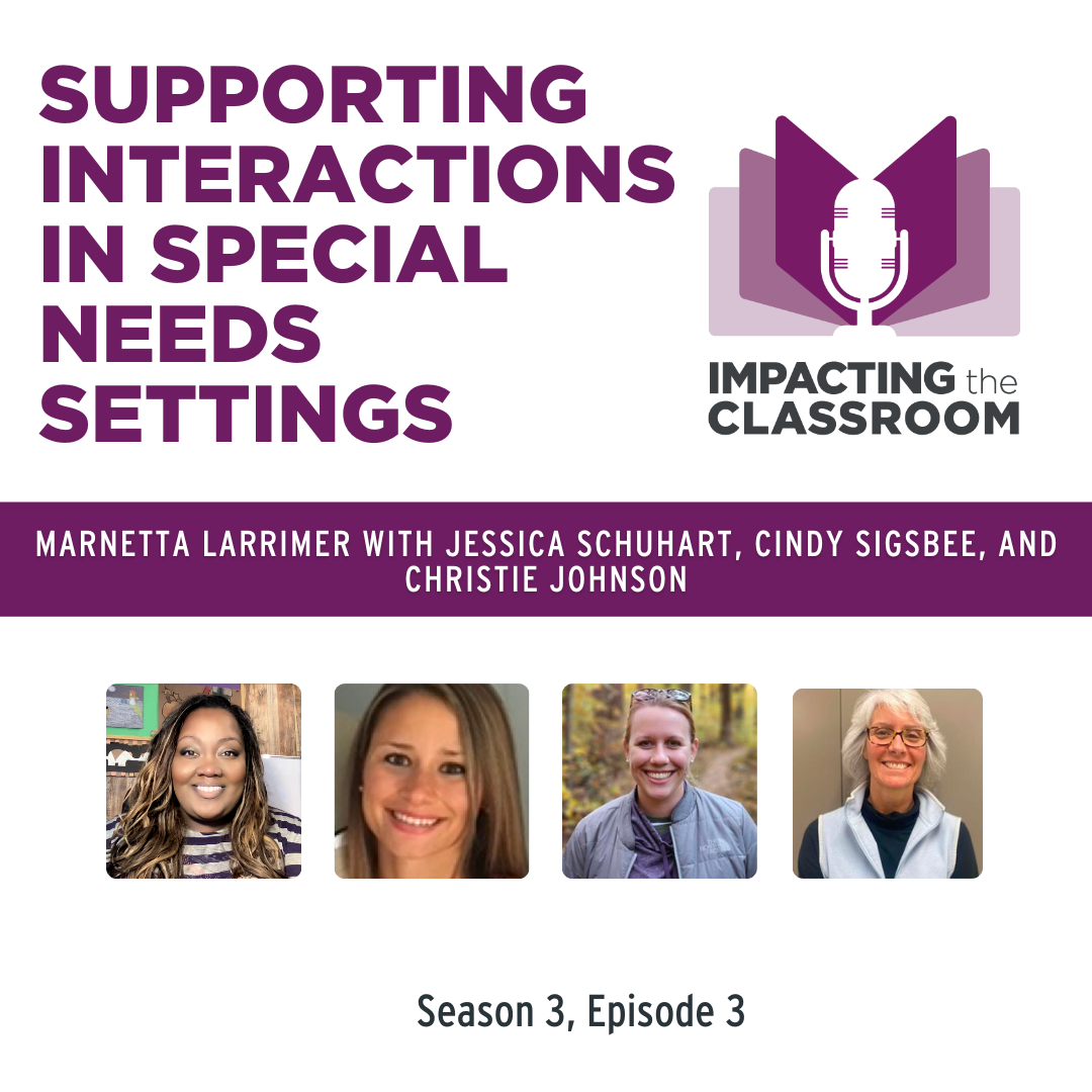 Supporting Interactions in Special Needs Settings