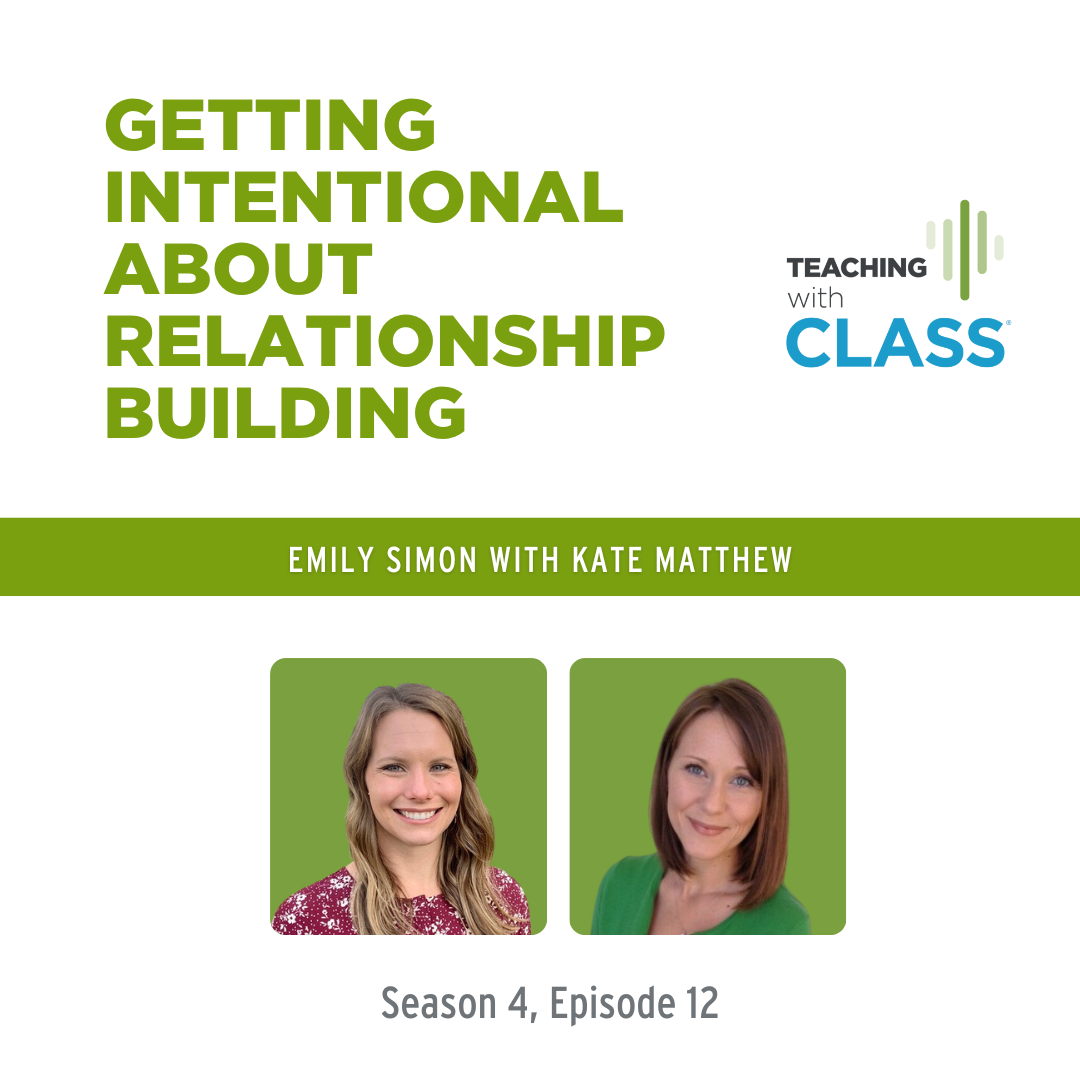 Getting Intentional about Relationship Building