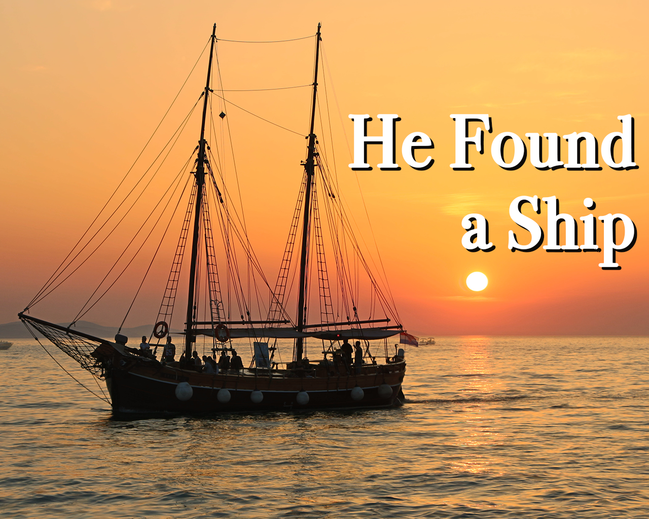He Found a Ship // Pastor Ryan Petersen // 04.02.23