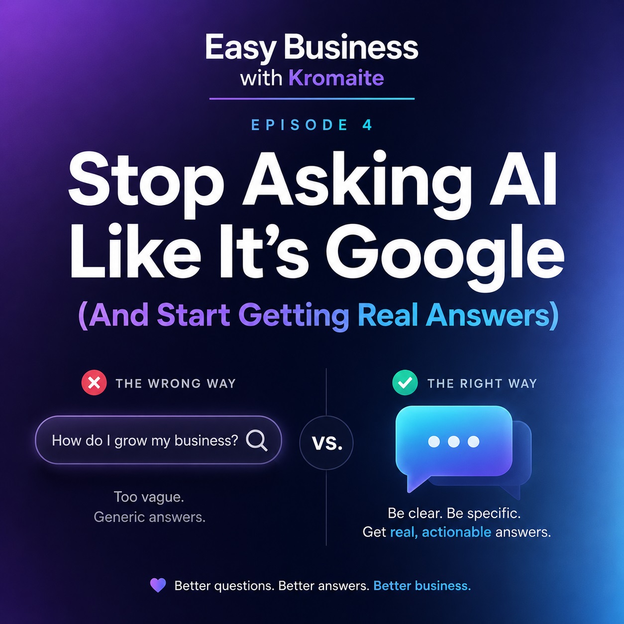 Stop Asking AI Like It's Google (And Start Getting Real Answers)