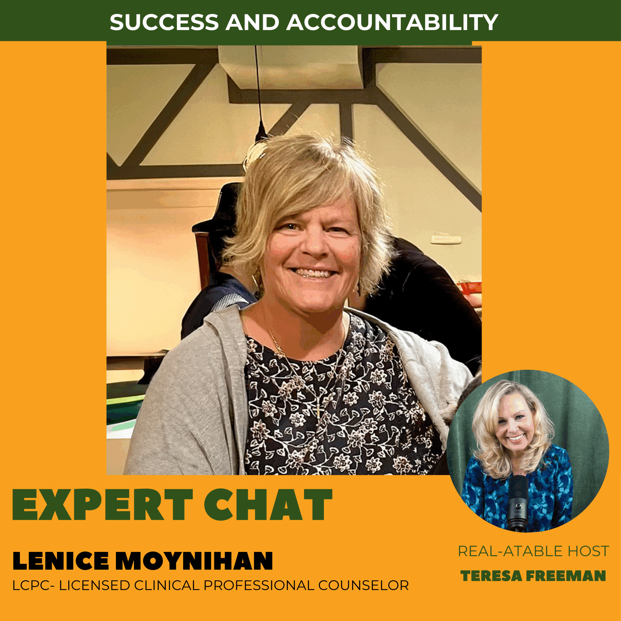 #158 Lennice Moynihan, LCPC on Accountability and Success