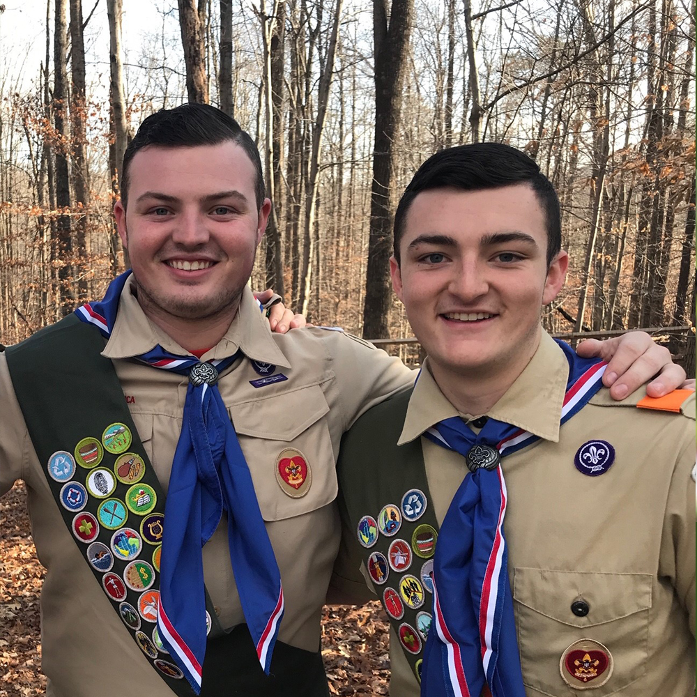Carter and Presley, these tight brothers talk high school and college athletics, being an eagle scout, and what habits help them to be successful