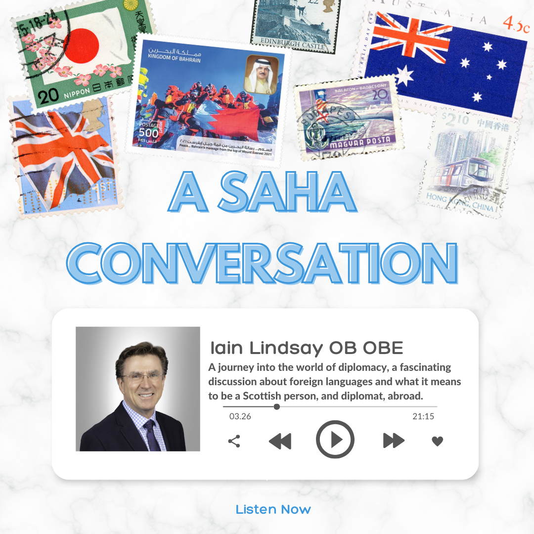 A SAHA Conversation with Iain Lindsay OBE