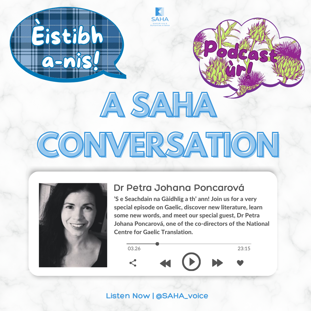 A SAHA Conversation with Dr Petra Johana Poncarová