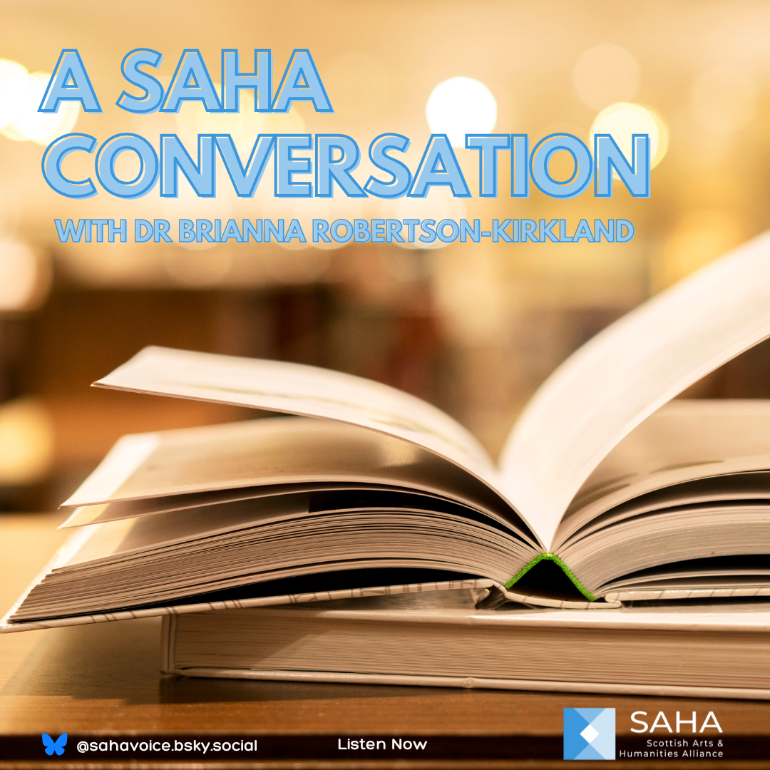 A SAHA Conversation with Dr Brianna Robertson-Kirkland